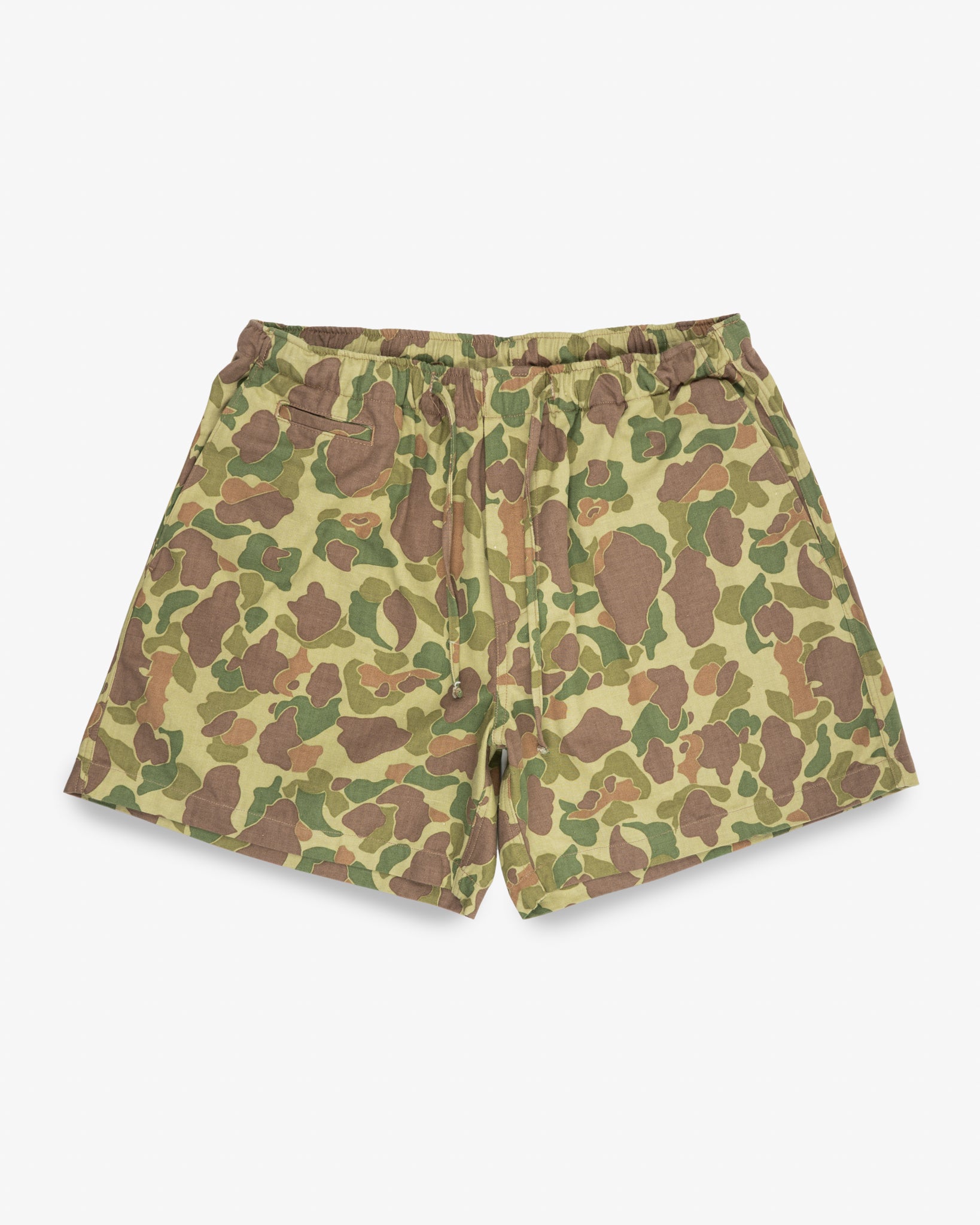 Papa Nui Atoll Beach Trunks - Frogskin Camo