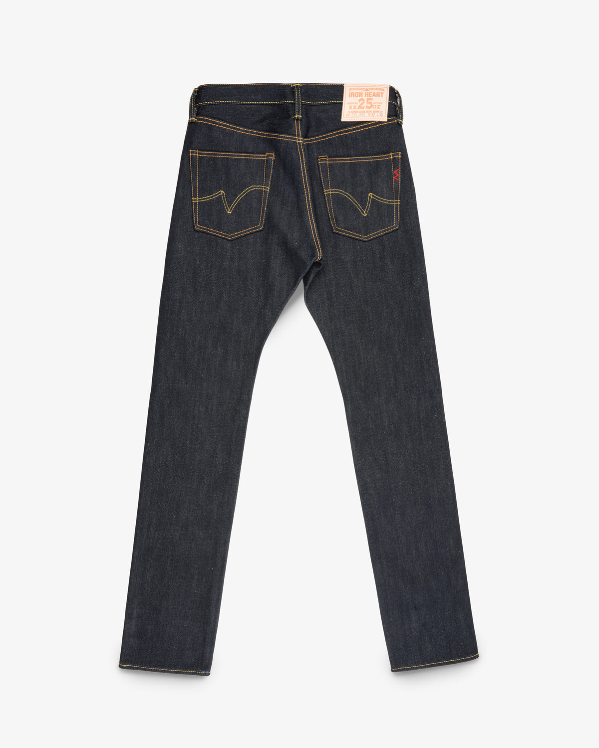 Iron Heart 25oz Selvedge Denim Slim Jeans - Indigo