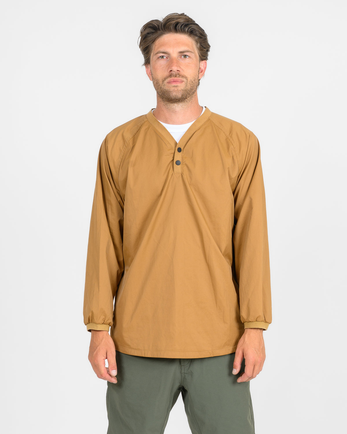 OGL VIAE Long Sleeved Surgeon Windshirt - Khaki
