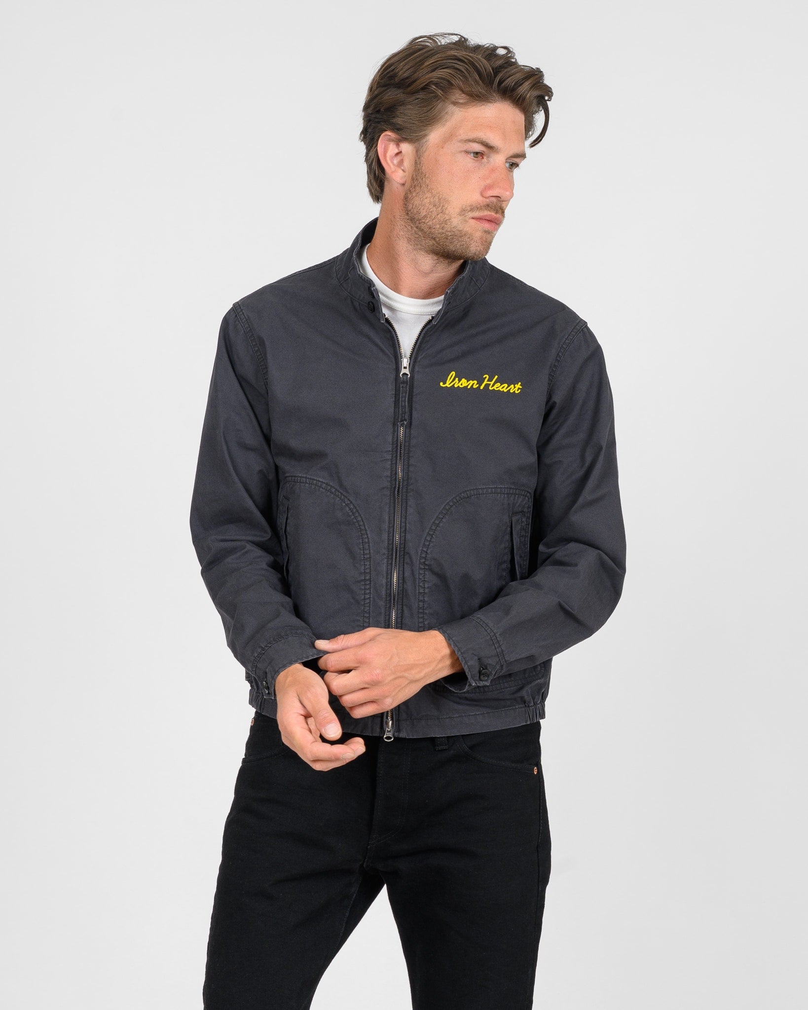 6.2oz Serge Drizzler Jacket - Black