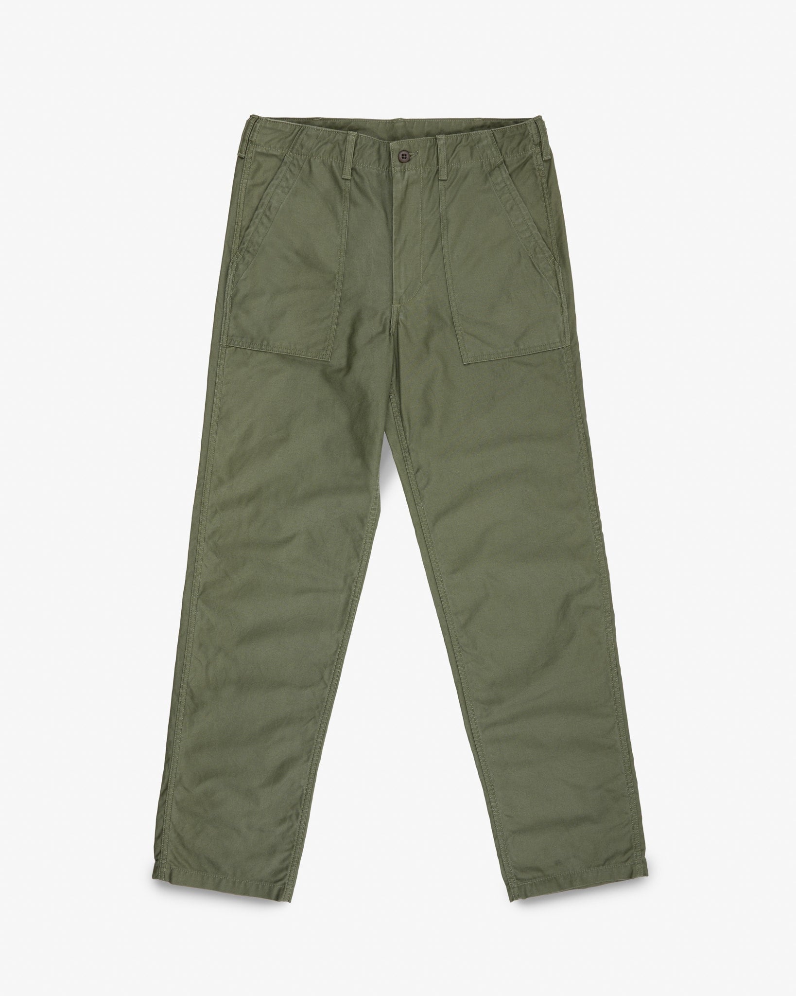 10oz Back Sateen Baker Pants - Army Green