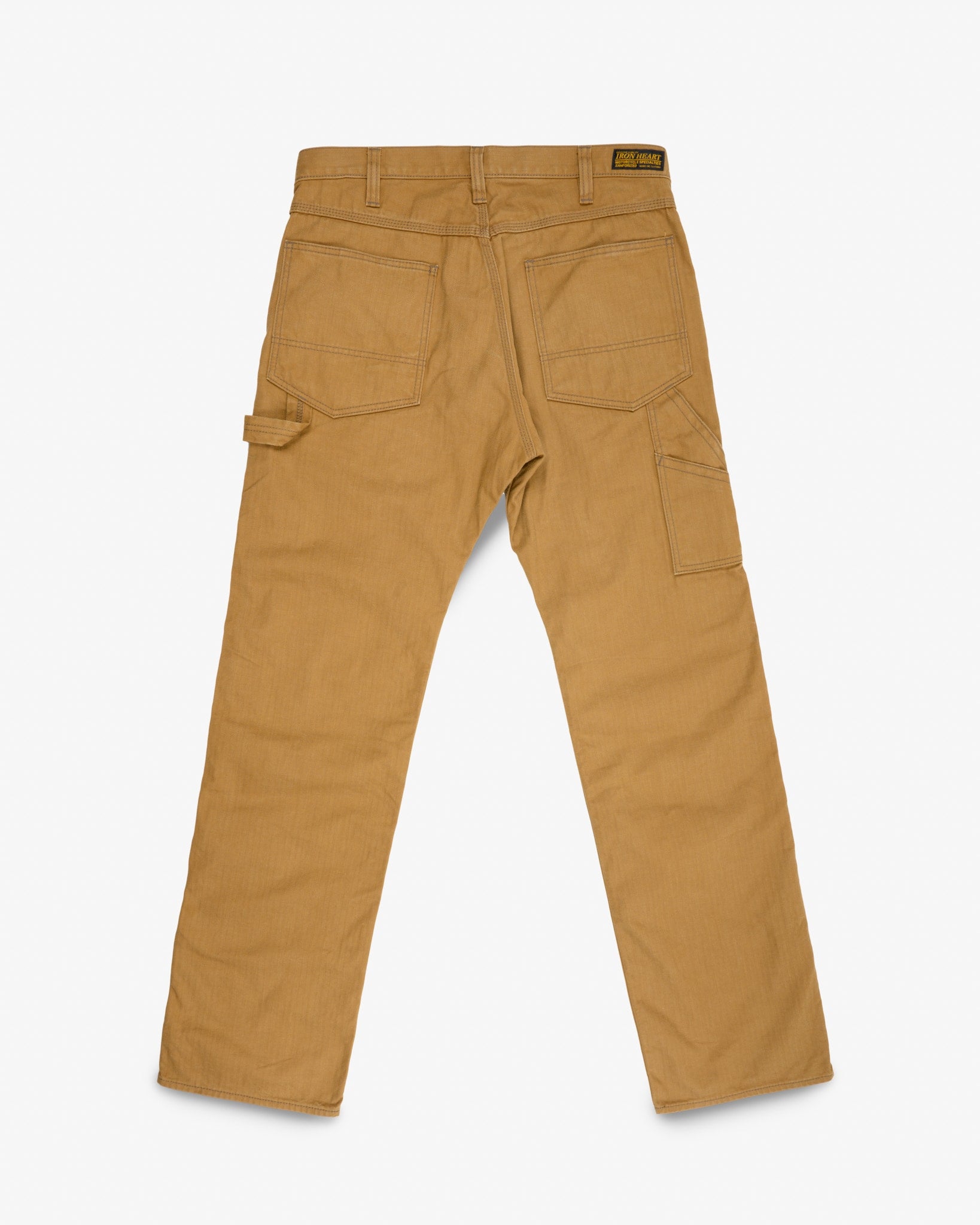 10oz Herringbone Painter’s Pants - Brown (IH-831-BRN) Tag 34, Hemmed to 34.0"