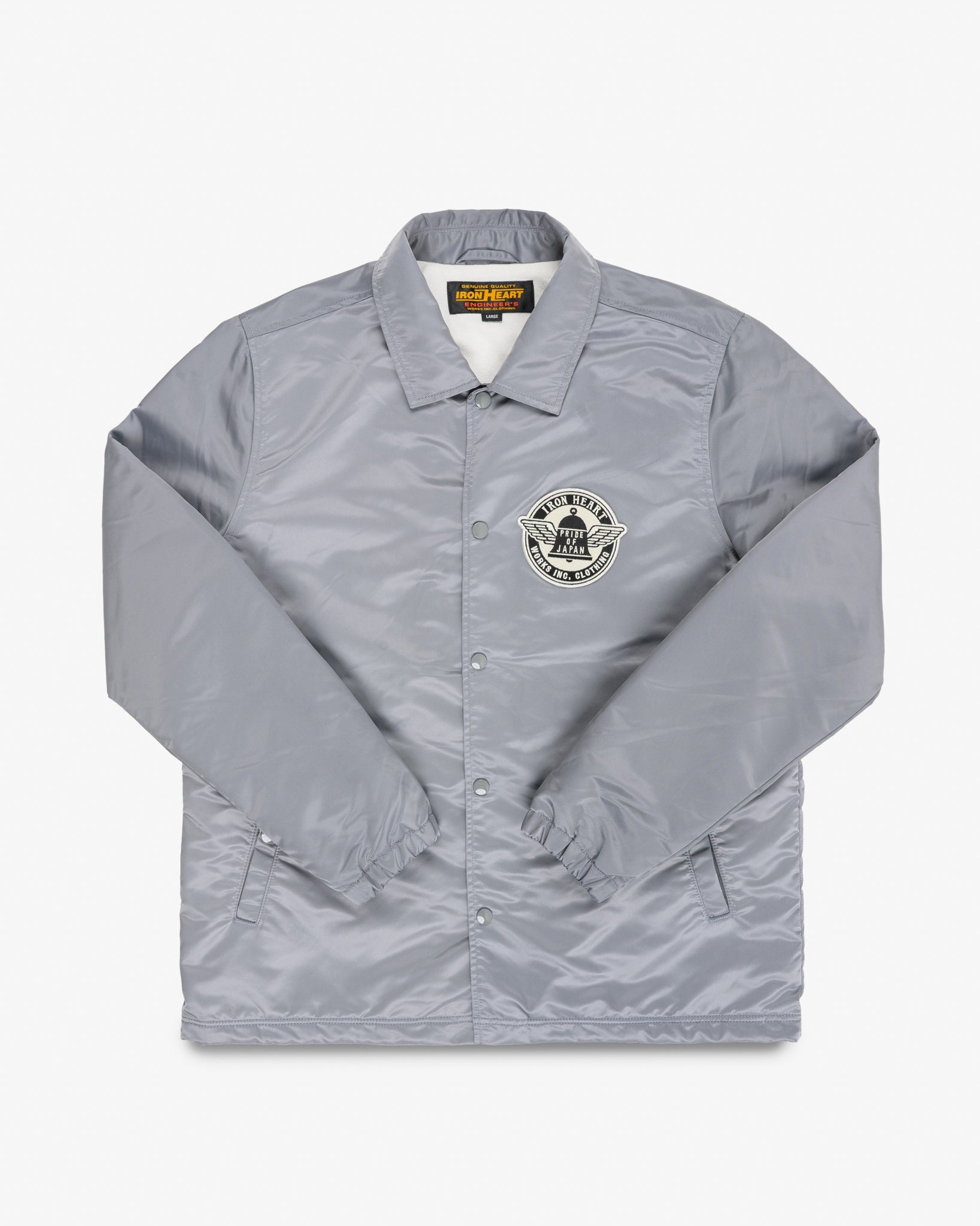 4.8oz Nylon Coach Jacket - Grey