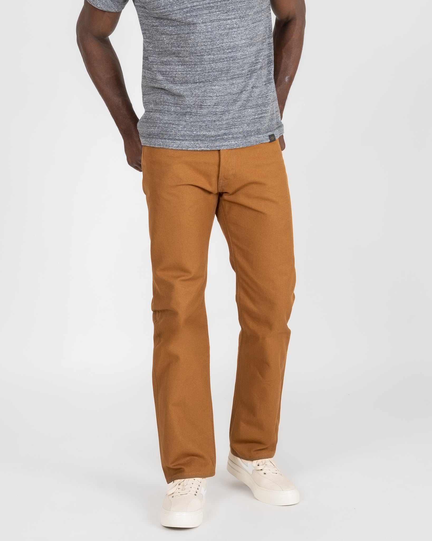17oz Duck Straight Cut Jeans - Brown