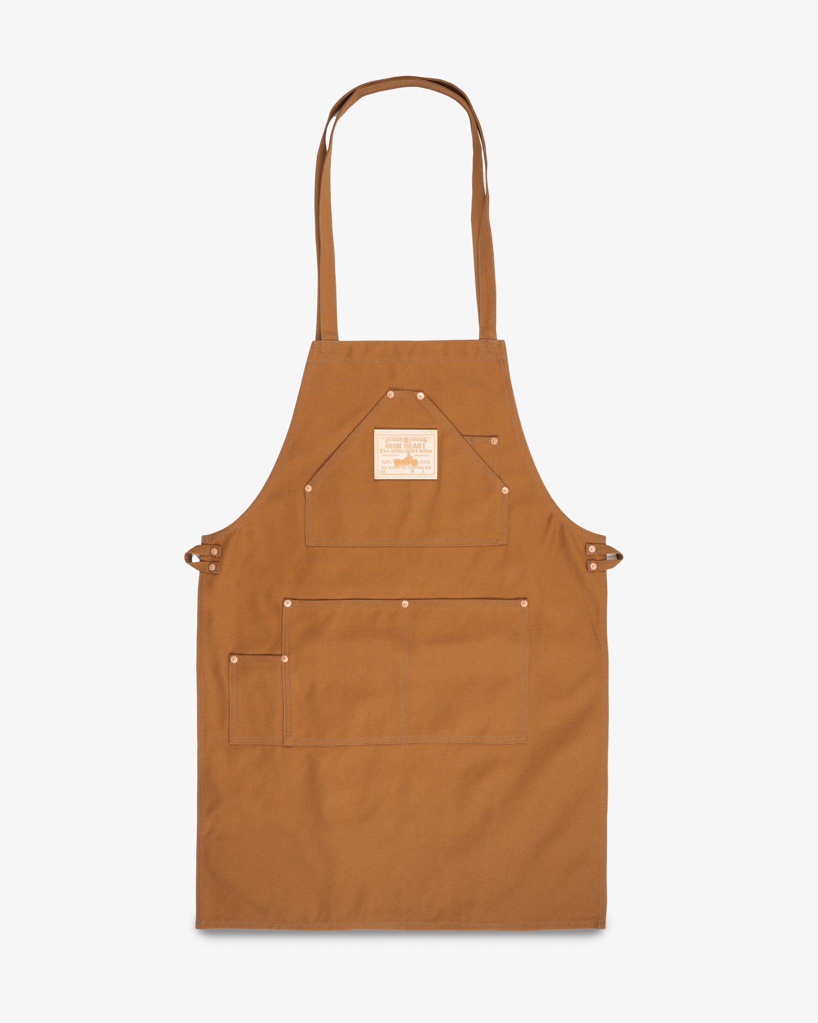 17oz Cotton Duck Apron - Brown