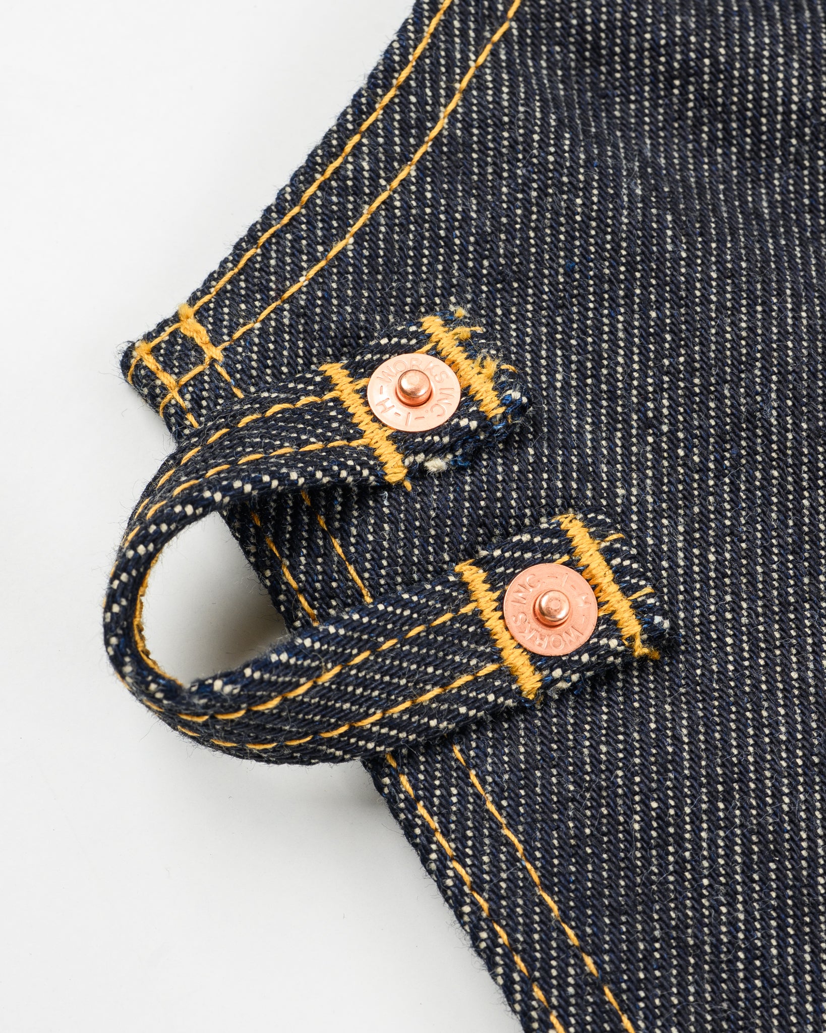 deck hand コットンインディゴニット made in UK deck hand コットンインディゴニット made in UK INDIGO LABEL