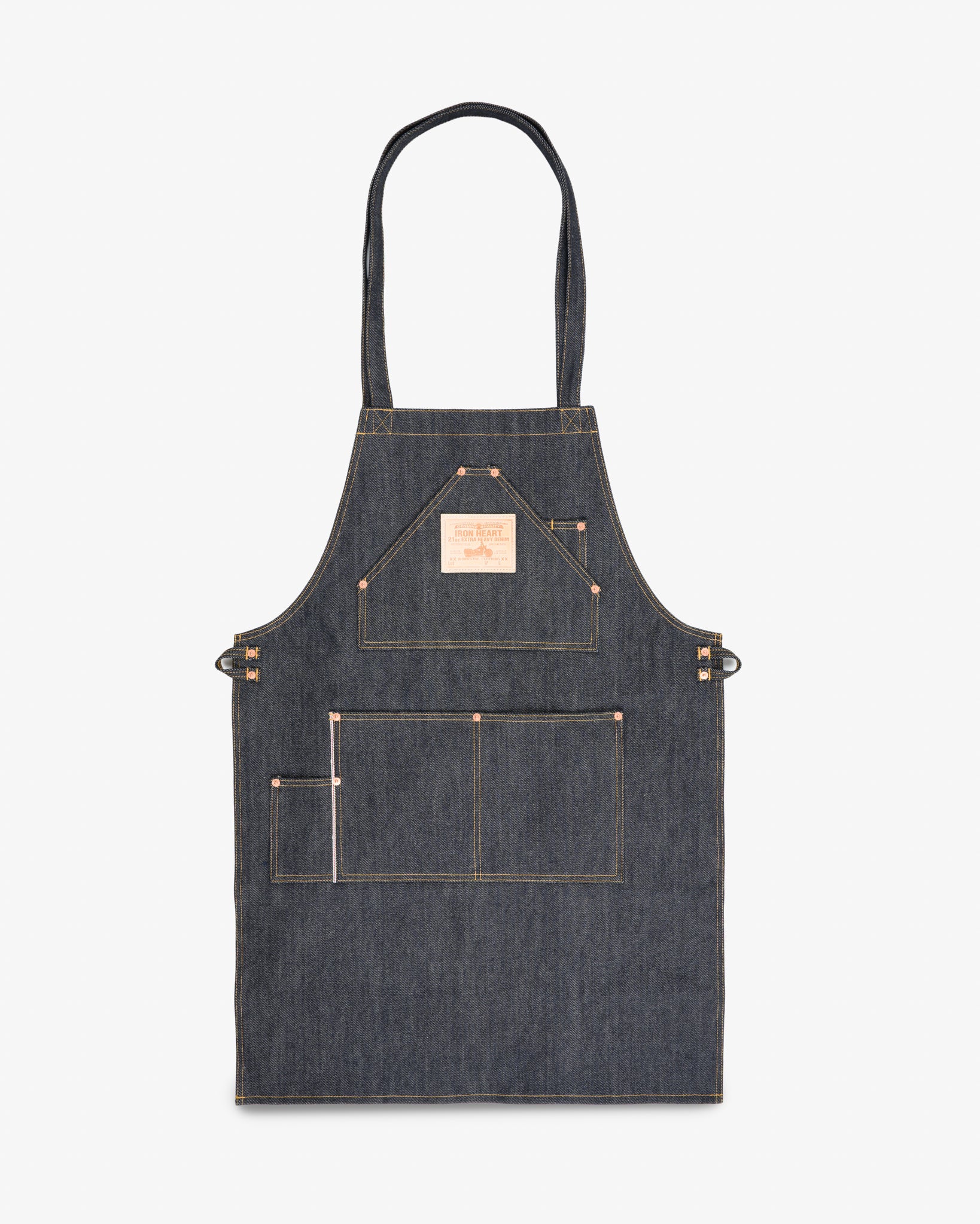 21oz Selvedge Denim Apron - Indigo