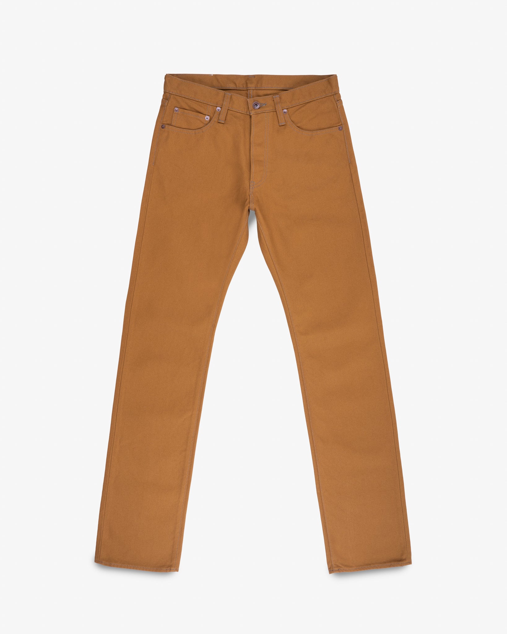 17oz Duck Straight Cut Jeans - Brown