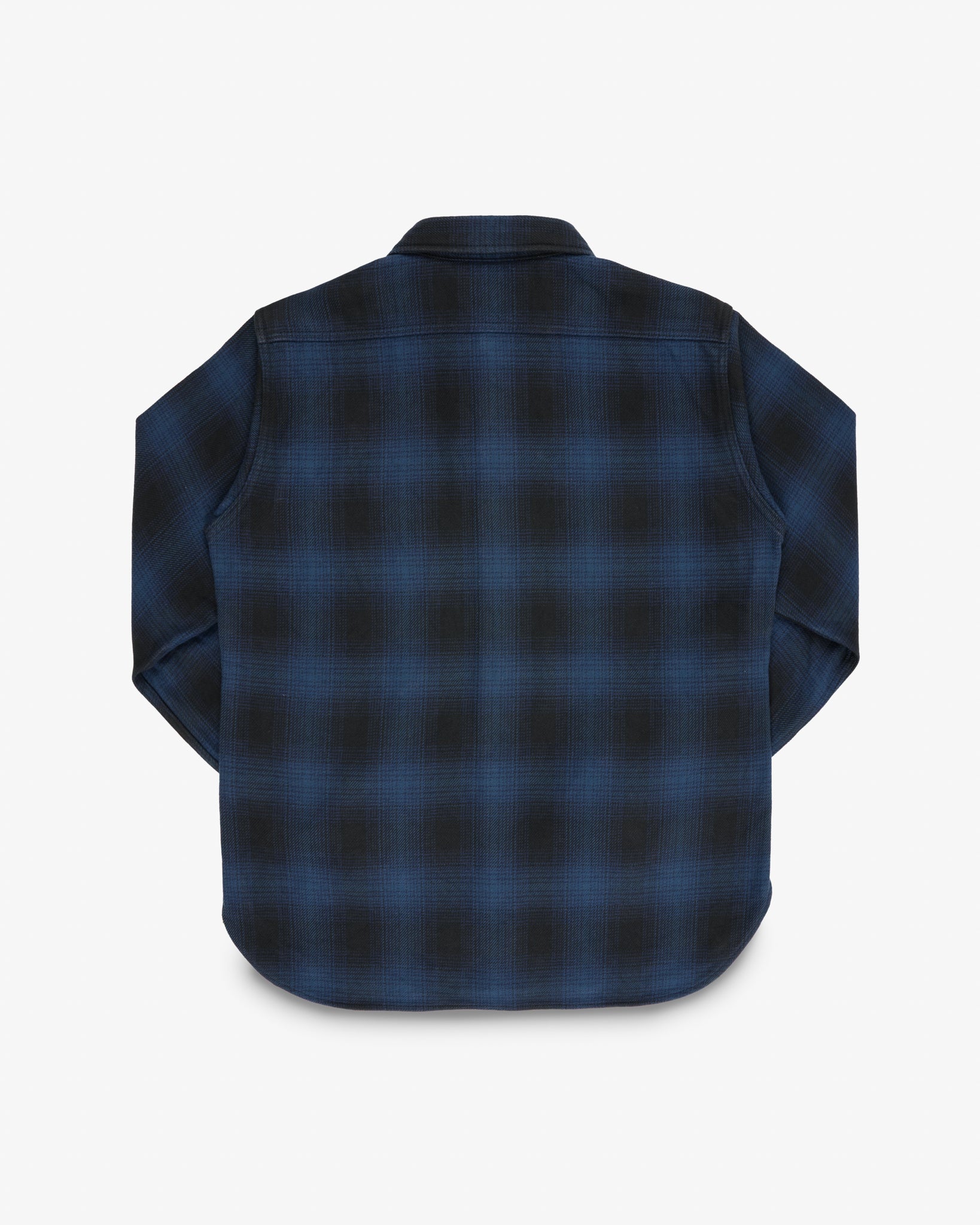 Iron Heart Japanese Ultra Heavy Flannel Ombré Check Work Shirt