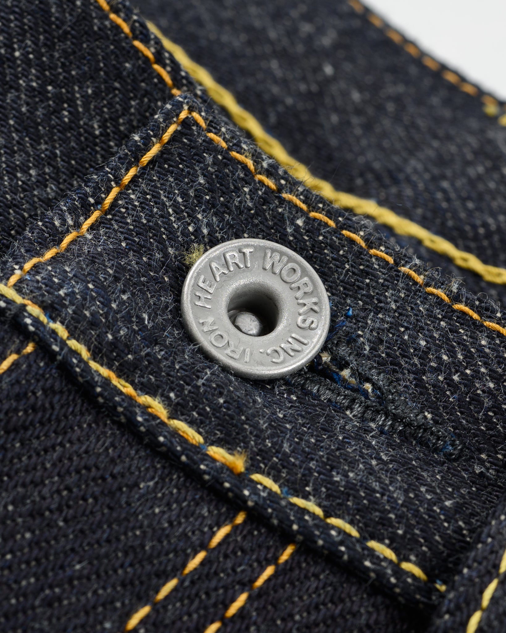 Iron Heart 25oz Selvedge Denim Medium/High Rise Tapered Cut Jeans