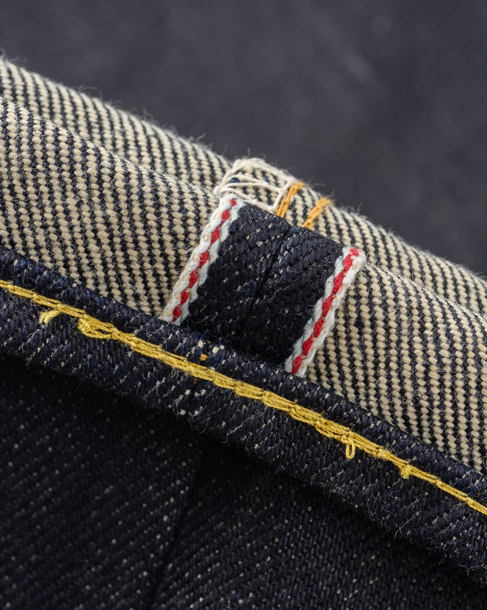 Iron Heart 25oz Selvedge Denim Medium/High Rise Tapered Cut