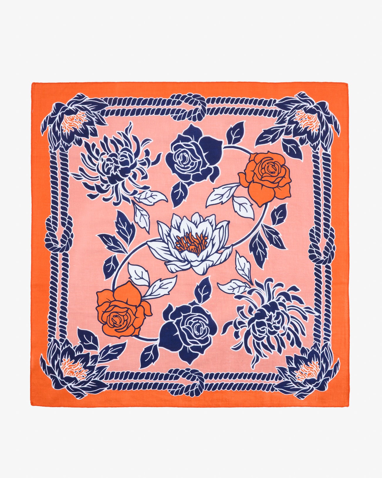 Felix Green Organic Cotton "Beacon Bay" Bandana - Orange