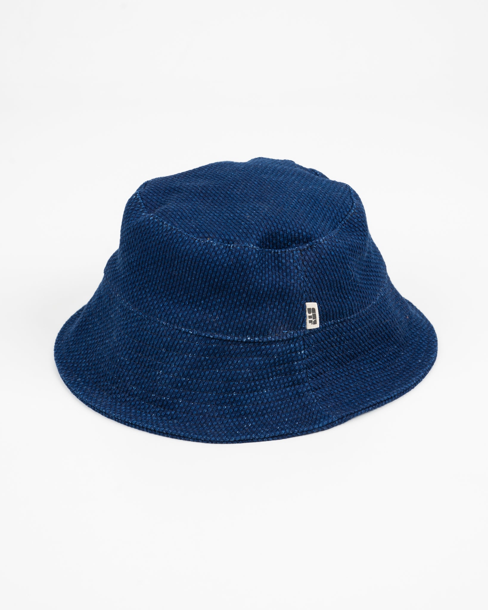 STF Japanese Sashiko Bucket Hat - Indigo