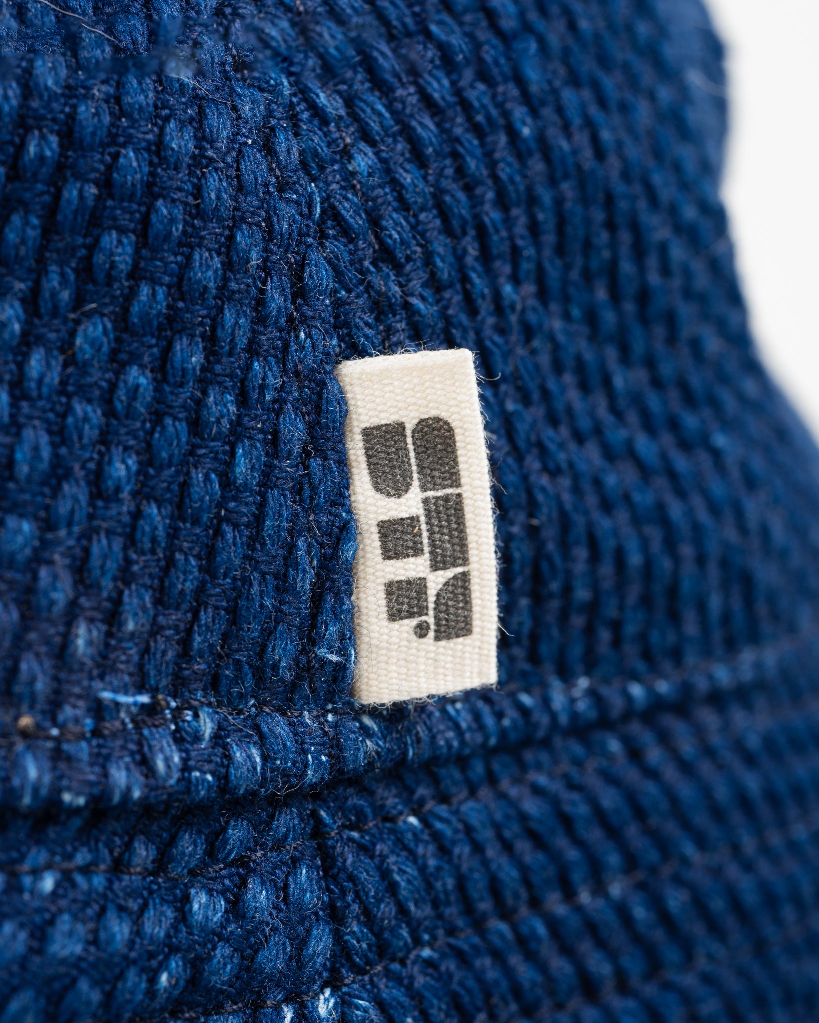 STF Japanese Sashiko Bucket Hat - Indigo