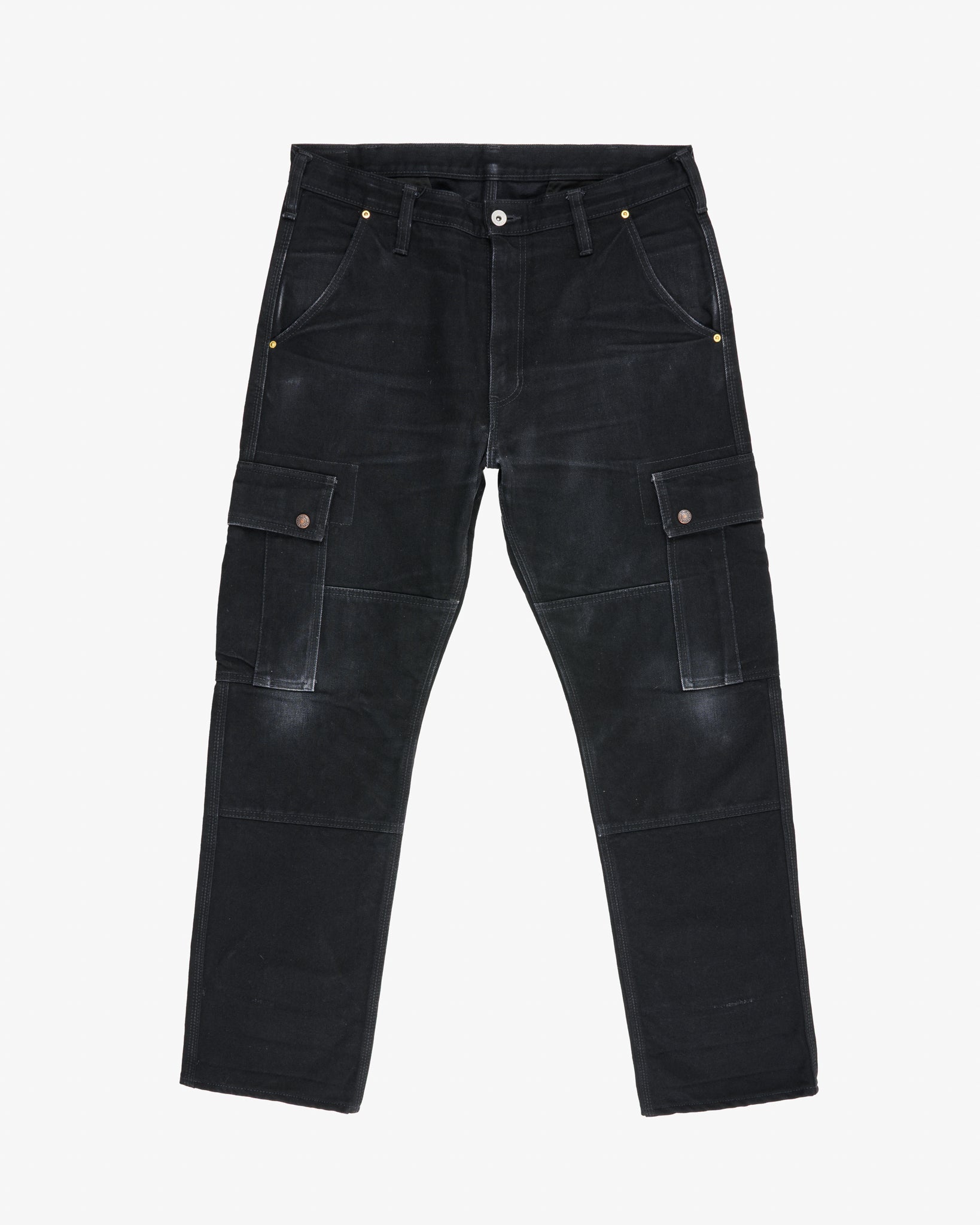 14oz Selvedge Denim - Black/Black