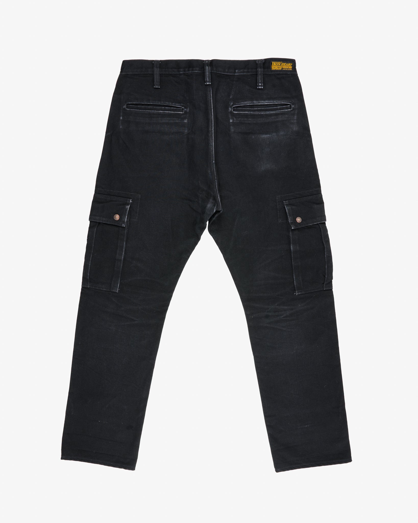 14oz Selvedge Denim - Black/Black