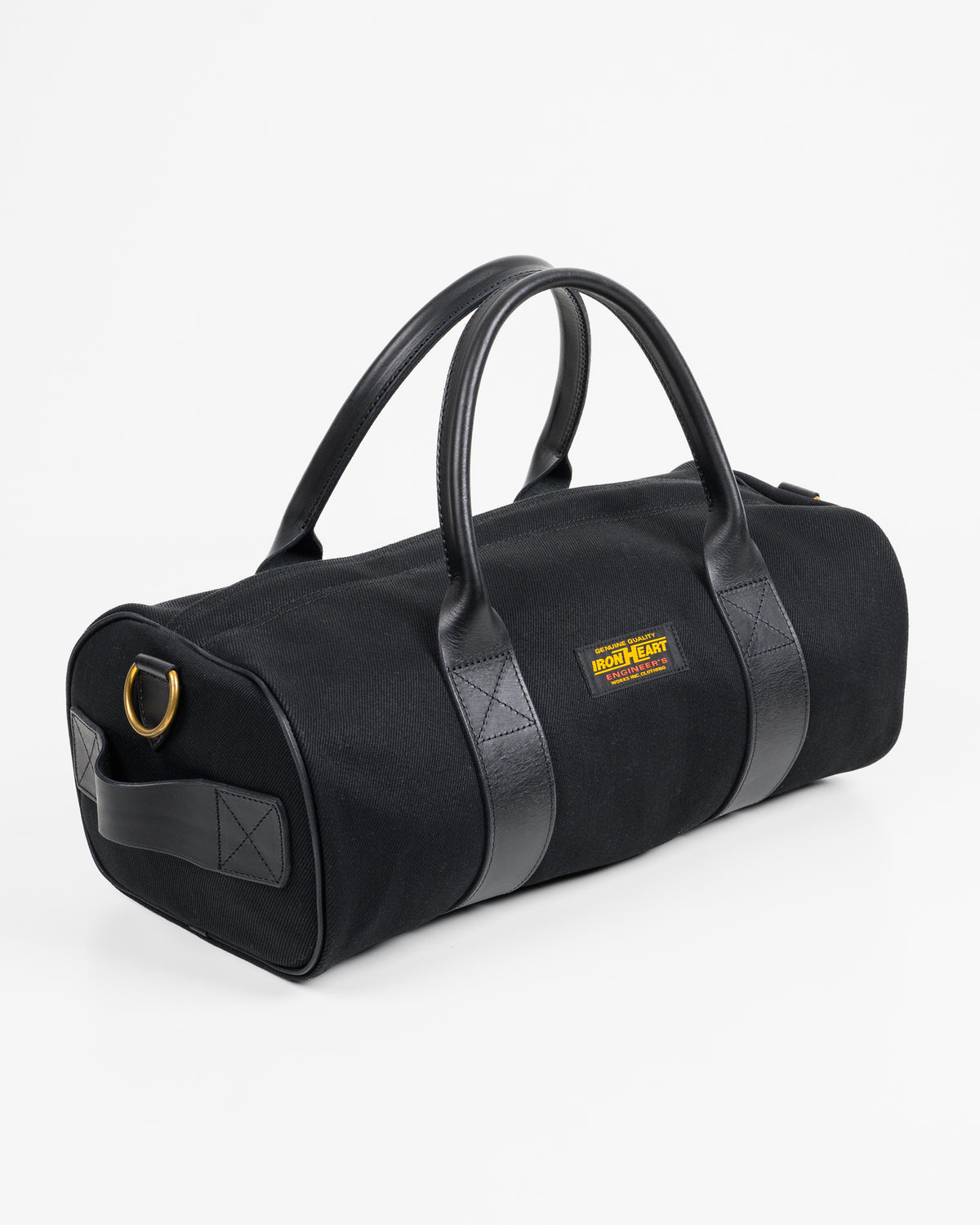 Denim Buttero Leather Holdall Superblack