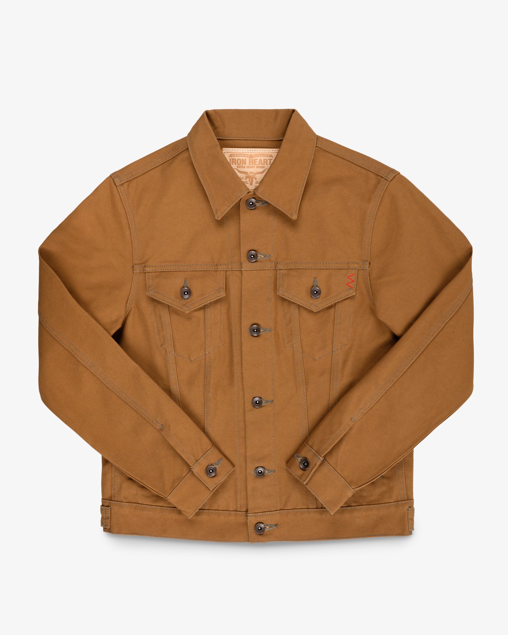 17oz Duck Modified Type III Jacket - Brown