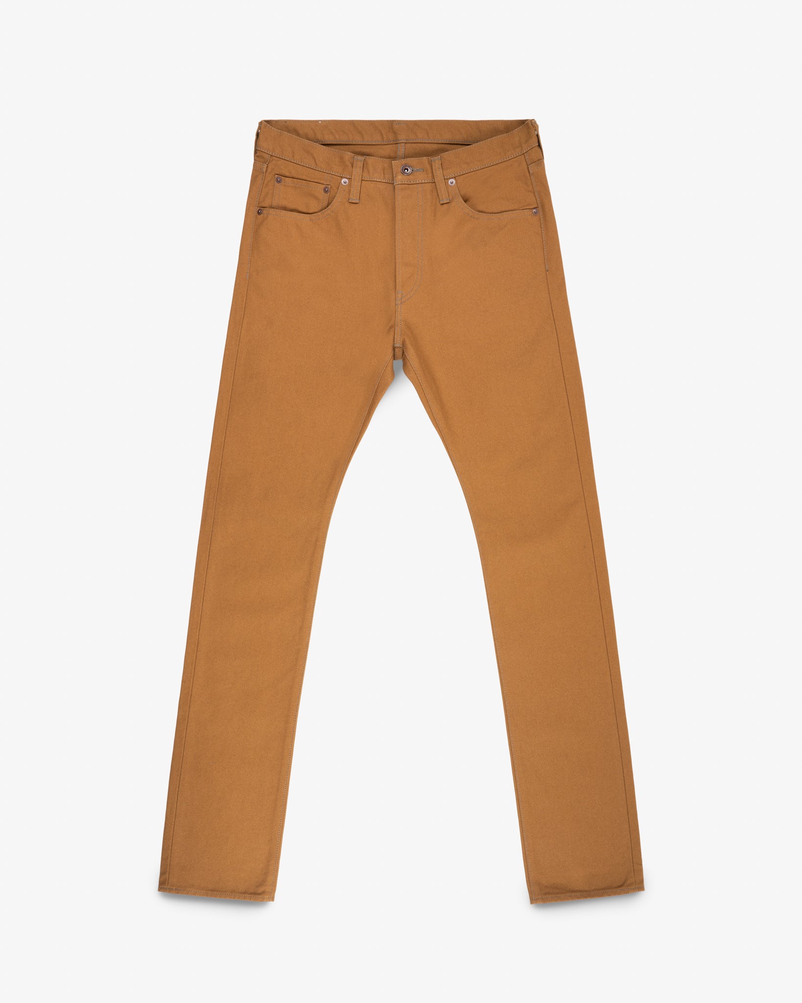 17oz Duck Slim Cut Jeans - Brown