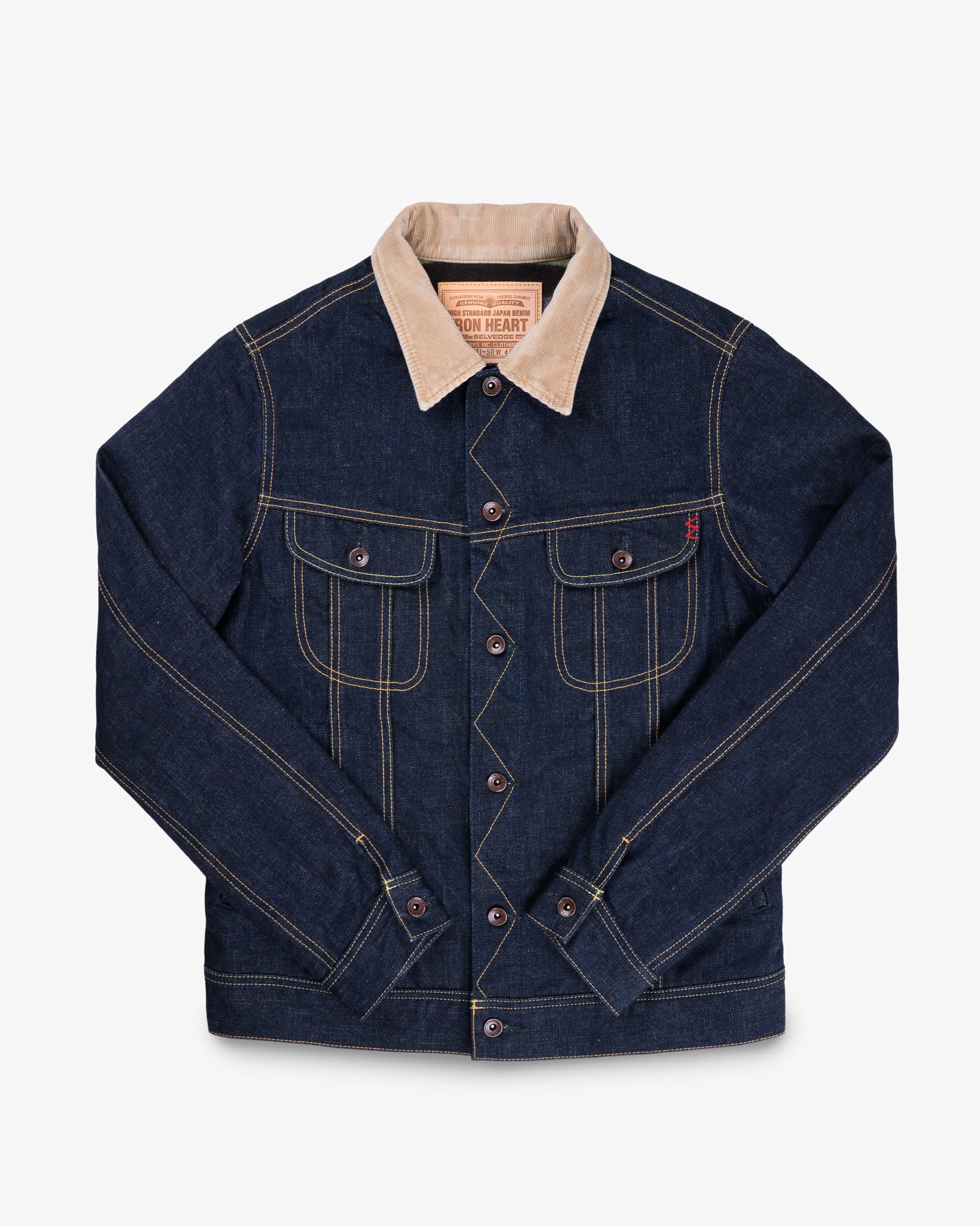18oz Selvedge Denim Storm Rider Jacket - Indigo