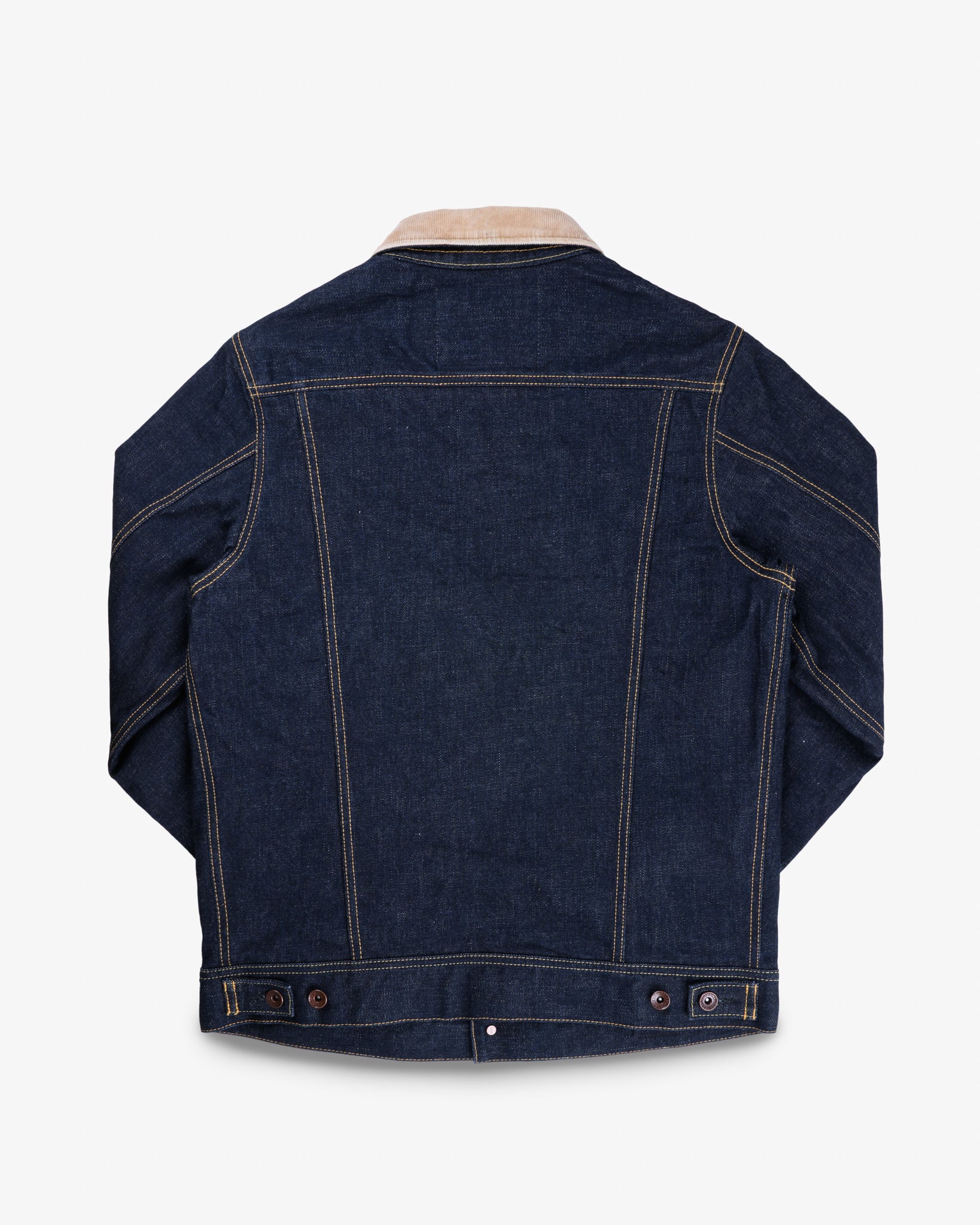 Iron Heart 18oz Japanese Selvedge Denim Stormrider Jacket - Indigo