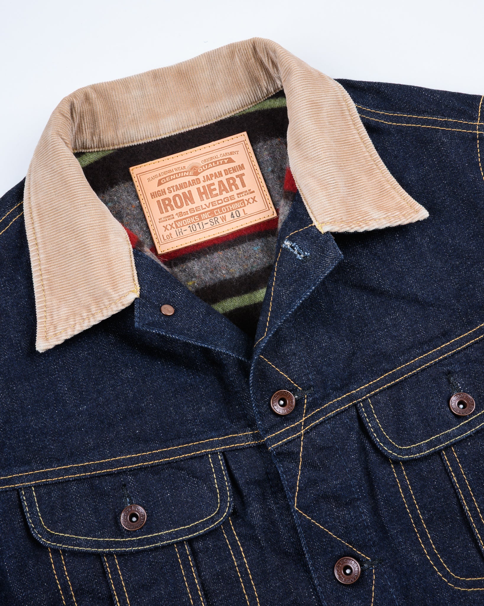 101 LJ Storm Rider - 13oz Denim ⁄ Non Wash (FK315) | NEEDLES 