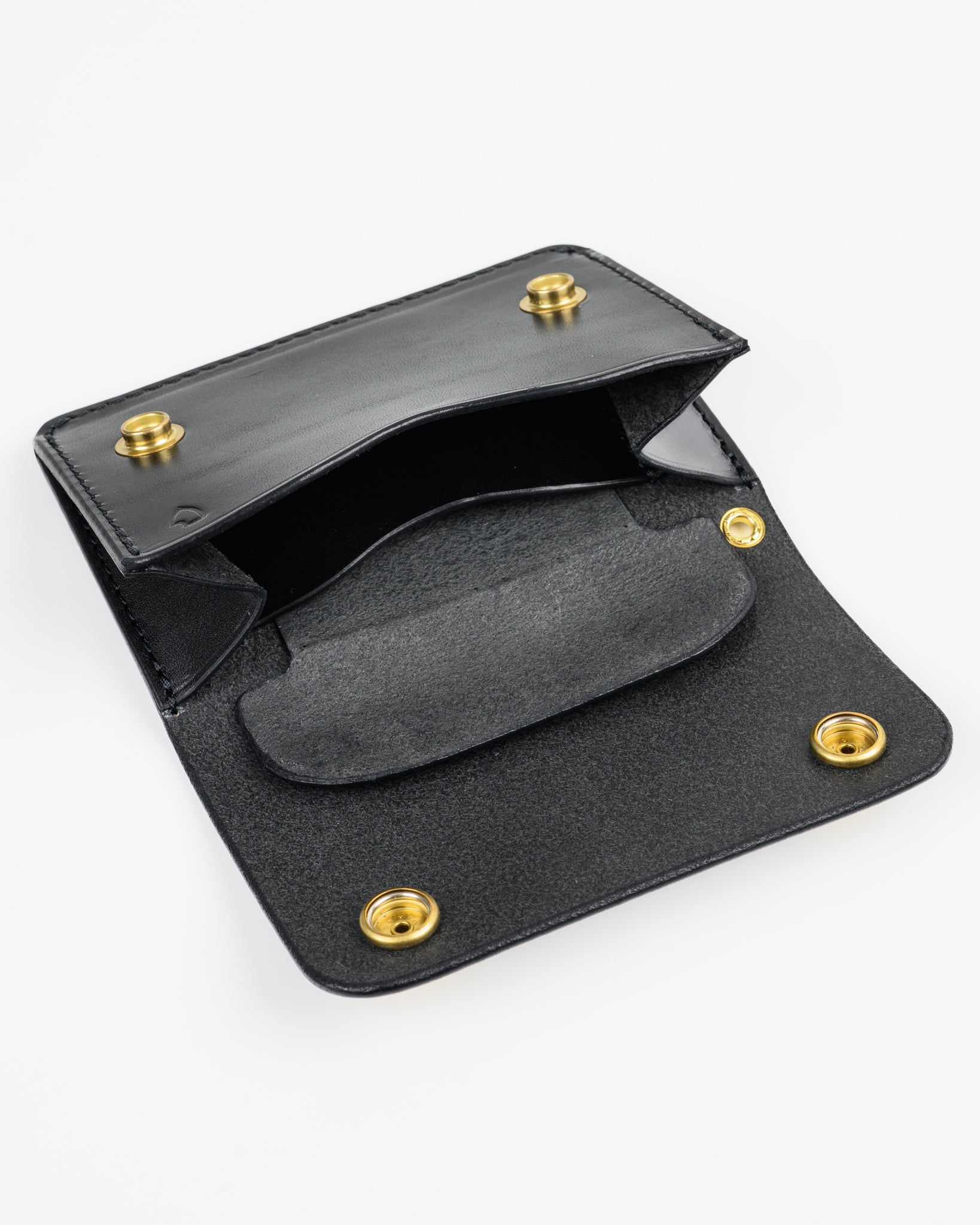 Mini Trucker Wallet - Black – Iron Heart