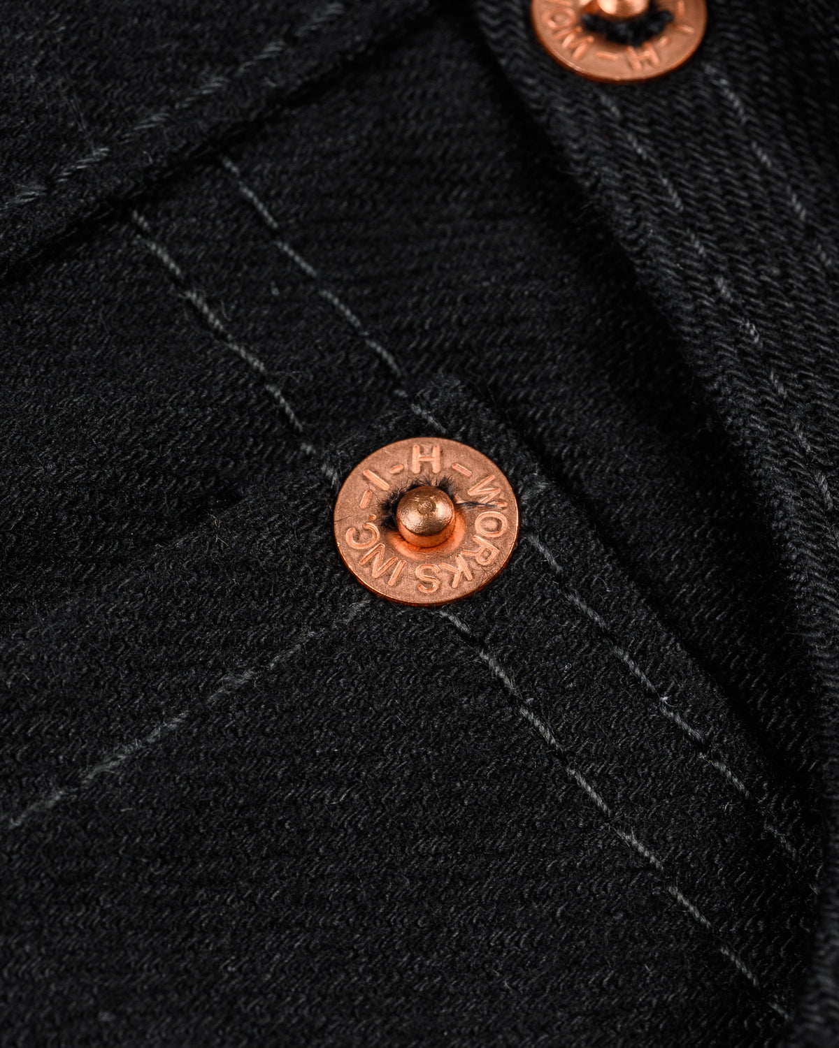 Iron Heart 666S-14 Jeans Denim Selvedge Slim Dritto, 14 Oz, Taglia 32x36, Orlato, Made In Japan - Foto 4