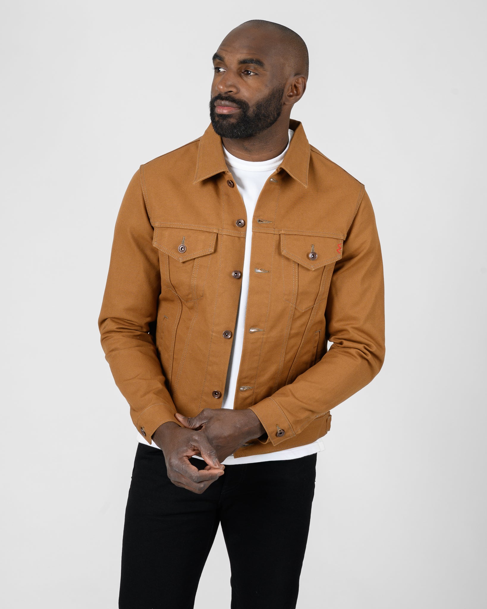 17oz Duck Modified Type III Jacket - Brown