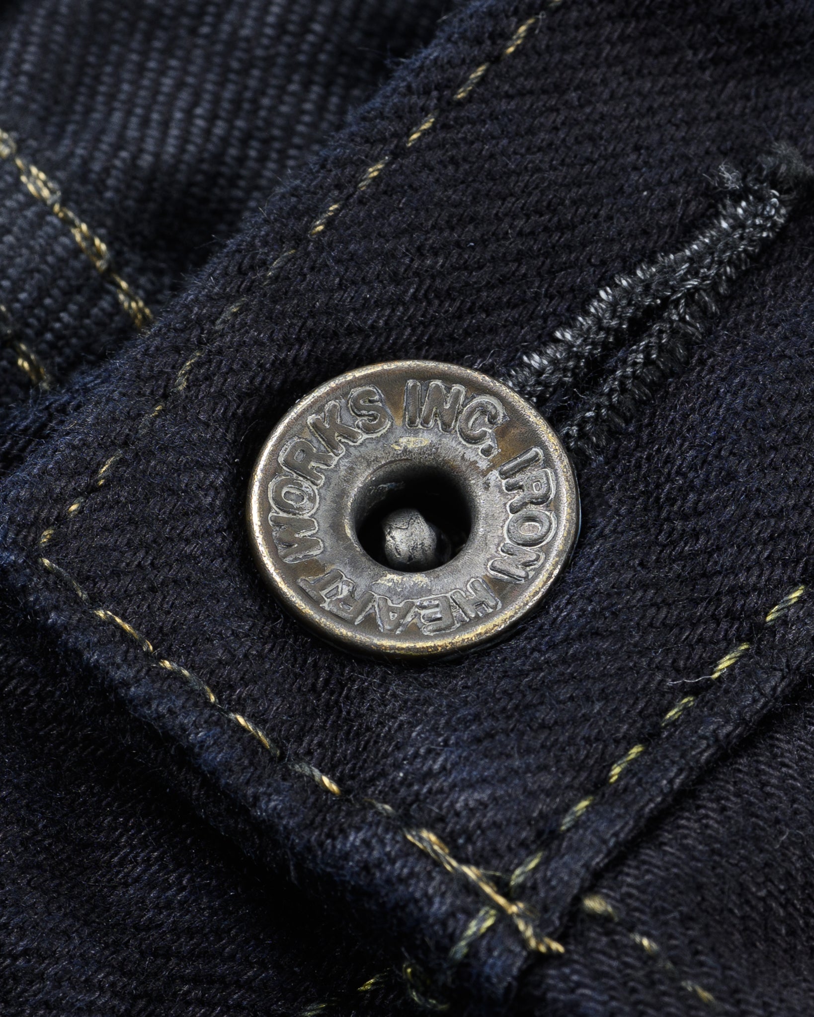 Iron Heart 14oz Selvedge Denim Slim Tapered Jeans - Overdyed Indigo