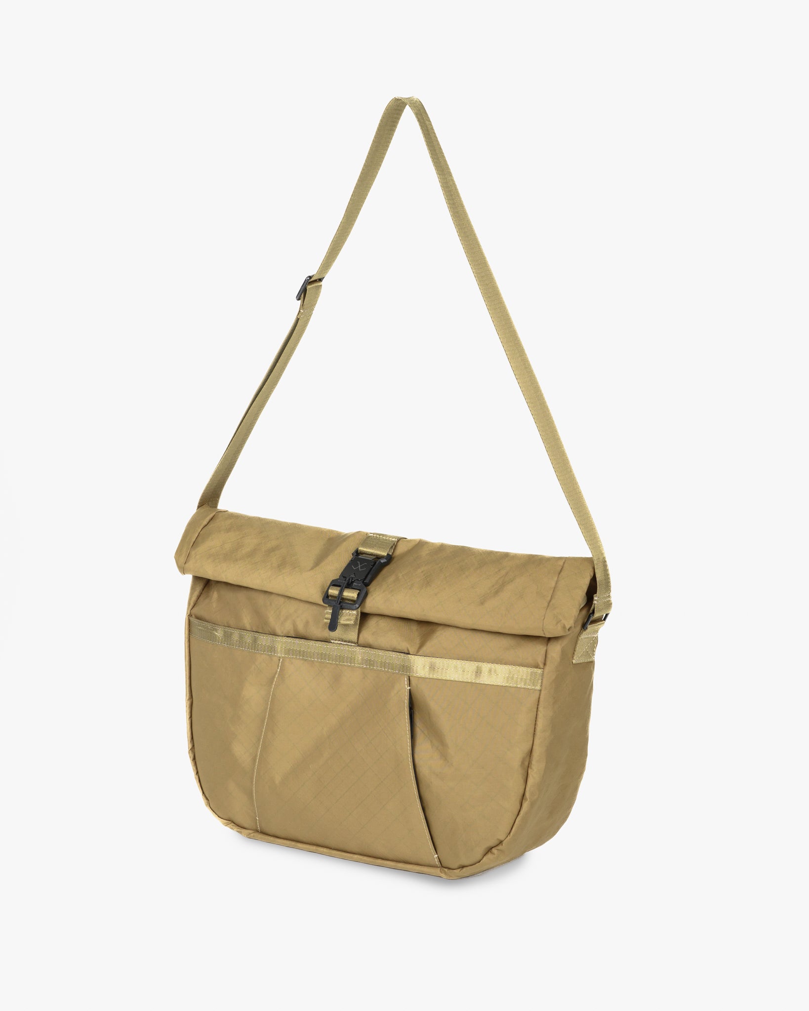 OGL XTAC Roll Top Hobo Bag - Brown