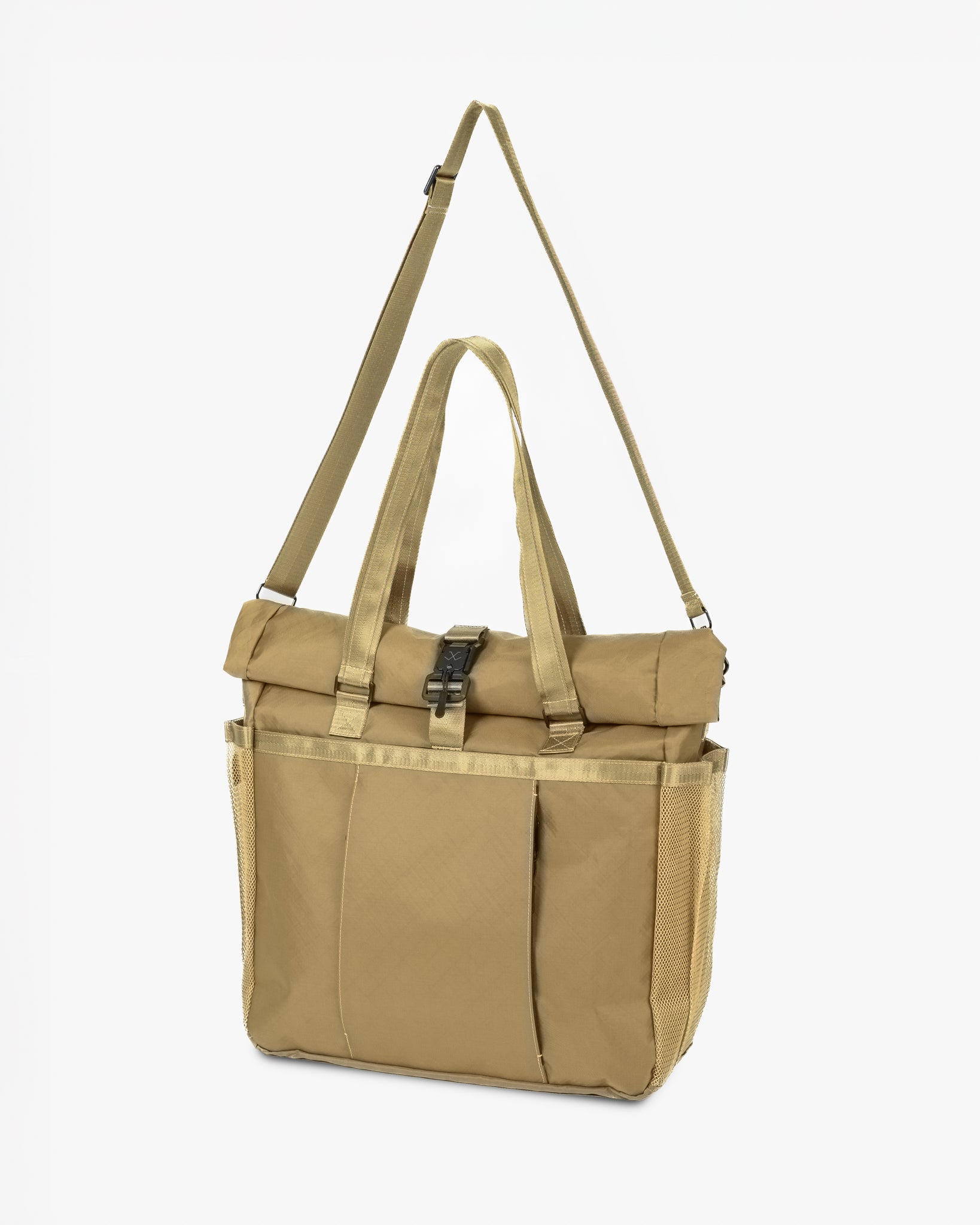 OGL XTAC Roll Top Tote Bag - Brown