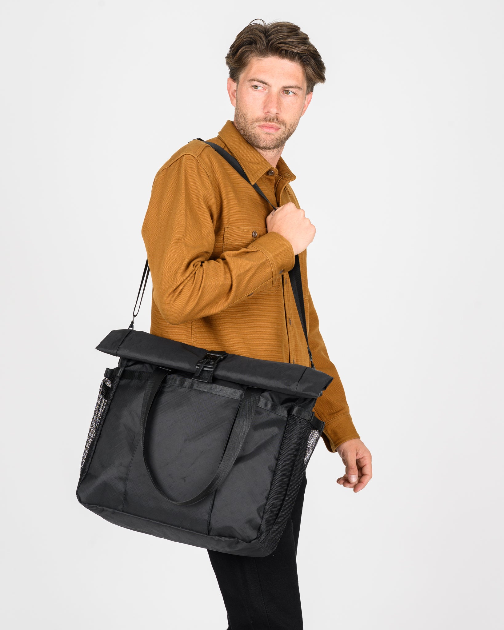 OGL XTAC Roll Top Tote Bag - Black – Iron Heart