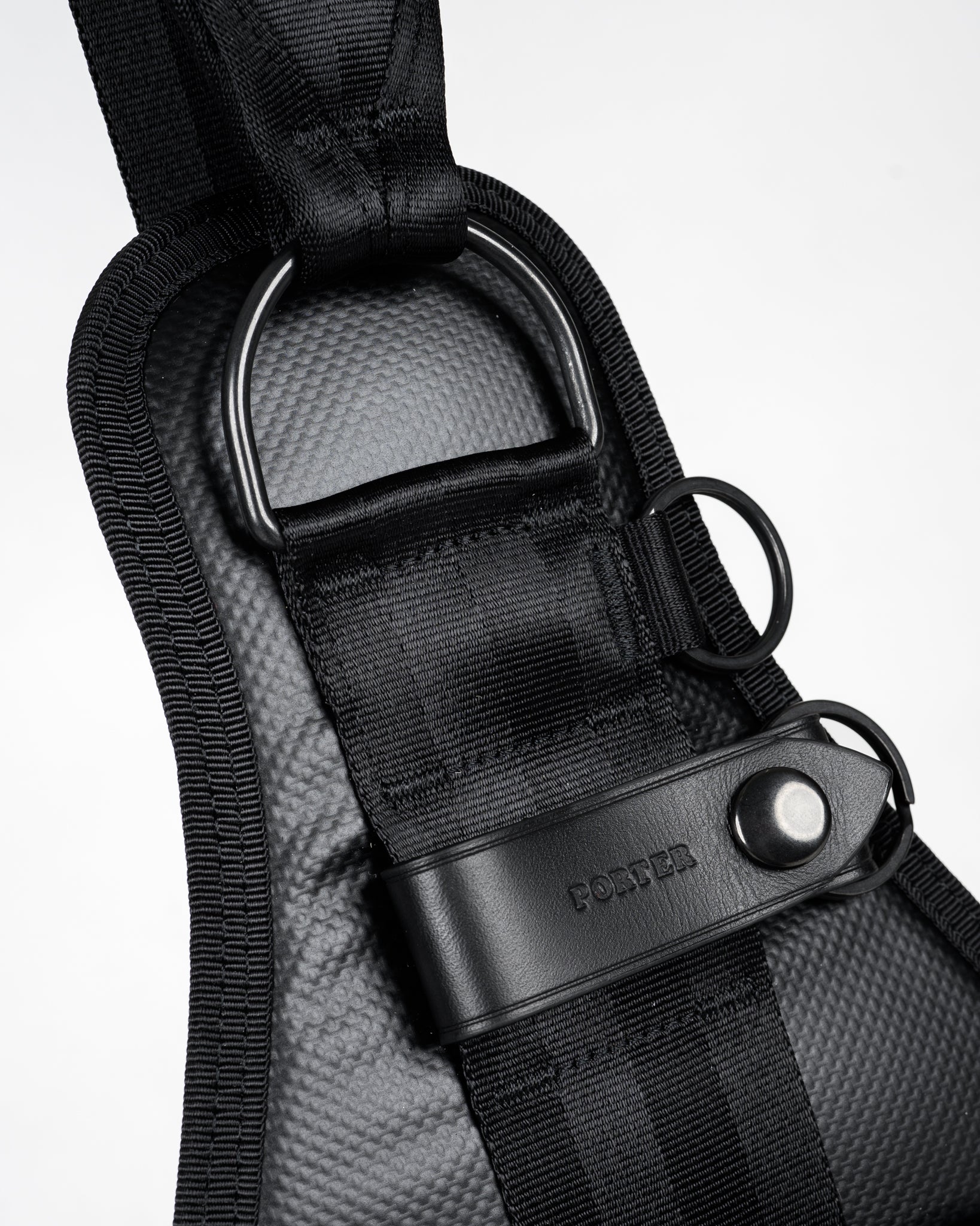 Porter - Yoshida & Co. - Heat Sling Shoulder Bag - Black – Iron Heart