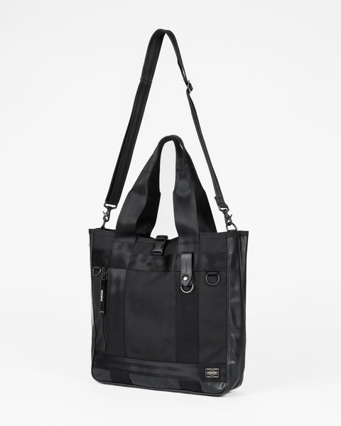 美品 PORTER HEAT TOTE BAG Heat Tote Bag - Black | Porter - Yoshida & Co. | Peggs & son.