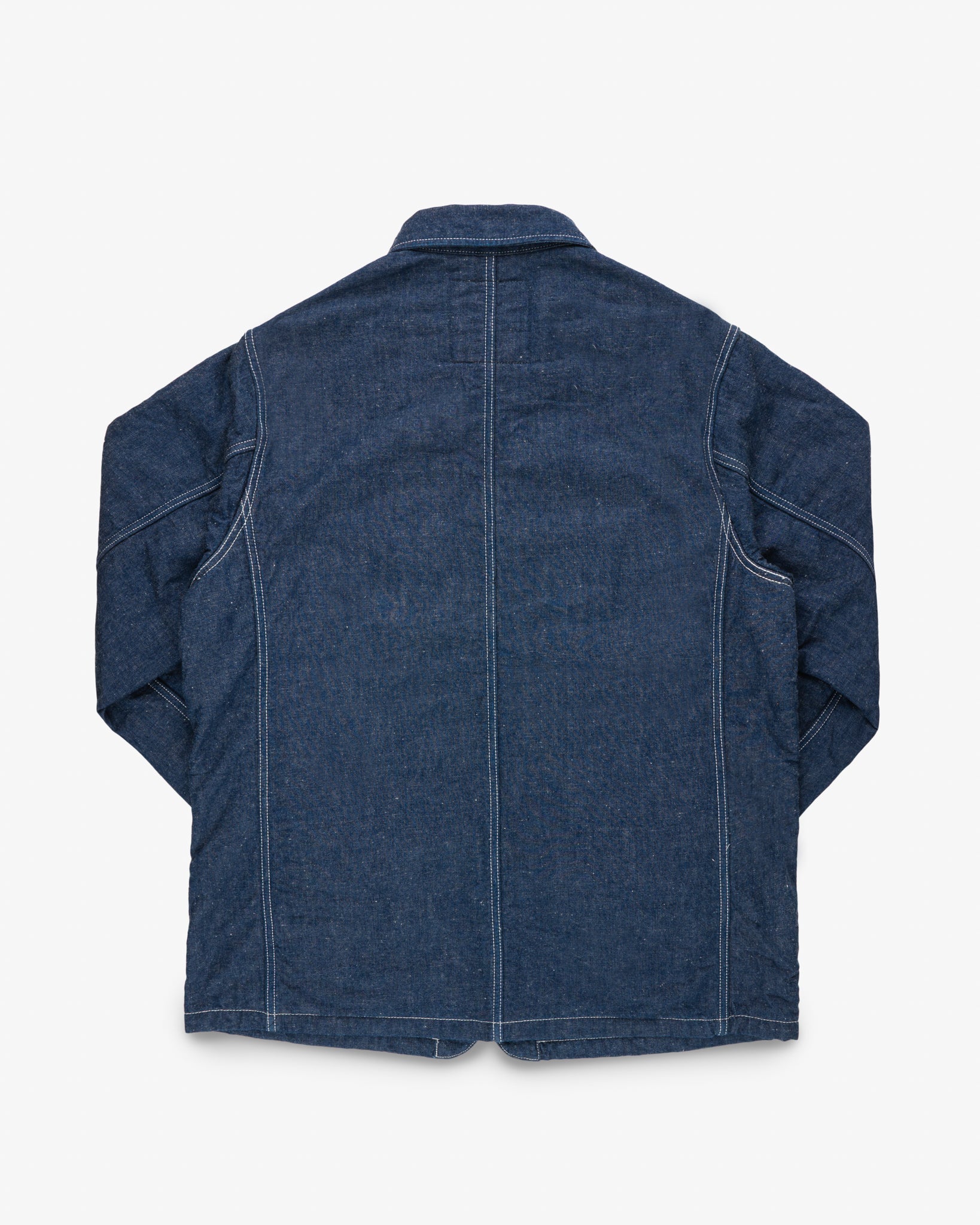 10oz Selvedge Denim Blanket Lined Chore Jacket - Indigo – Iron Heart