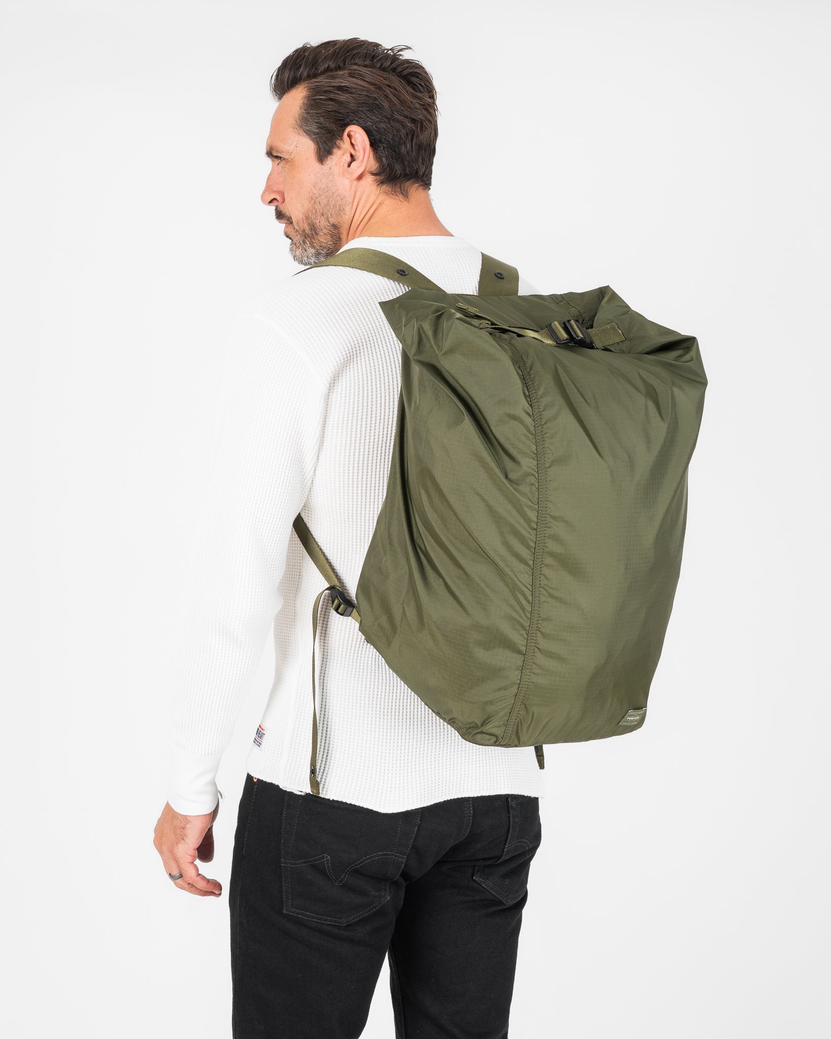 PORTER / FLEX BONSAC(S) ポーターボンサック　オリーブ FLEX(フレックス) BONSAC(S) | 吉田カバンホームページ | YOSHIDA & Co.