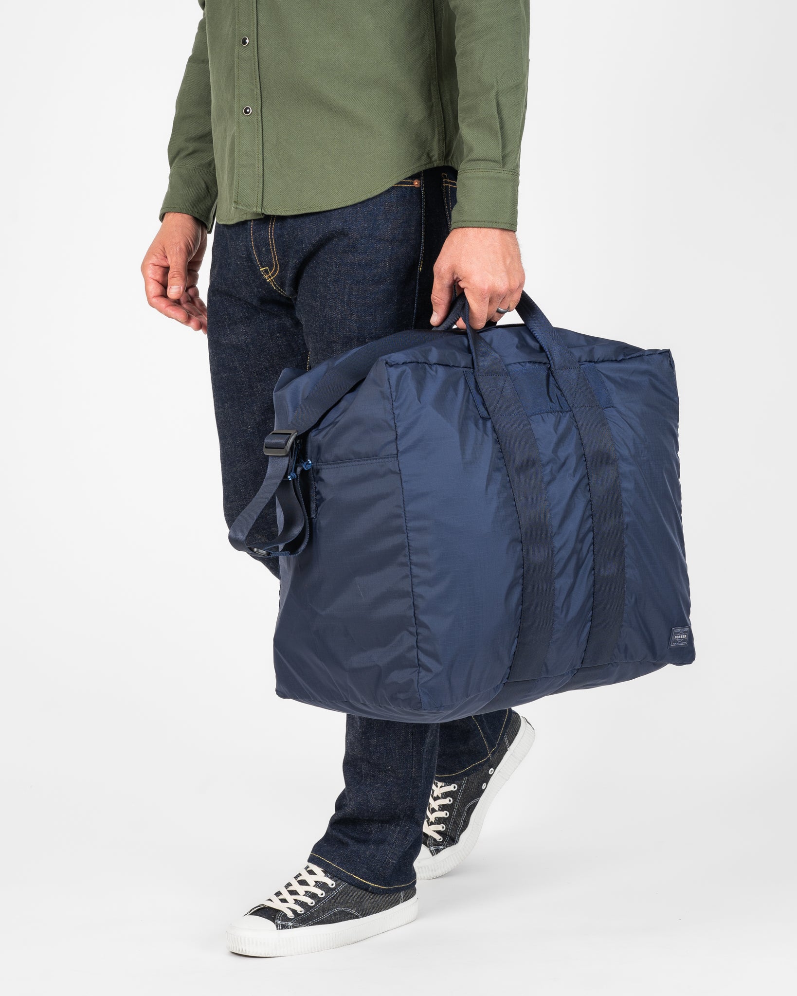Porter - Yoshida & Co. - Flex Duffle Bag - Navy – Iron Heart