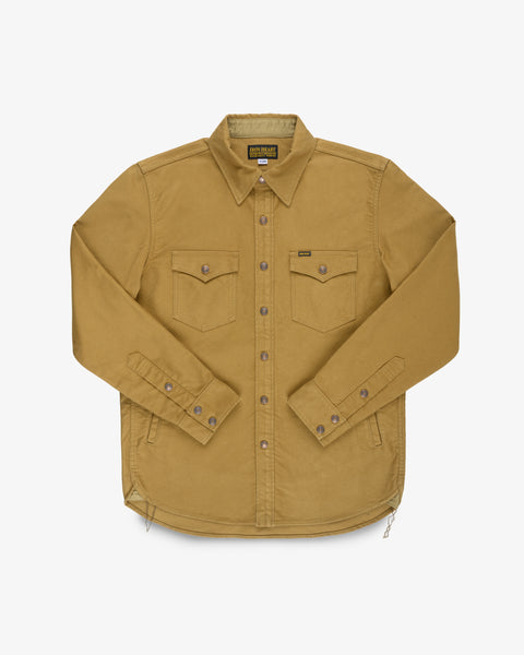 Heavy Moleskin CPO Shirt - Camel – Iron Heart