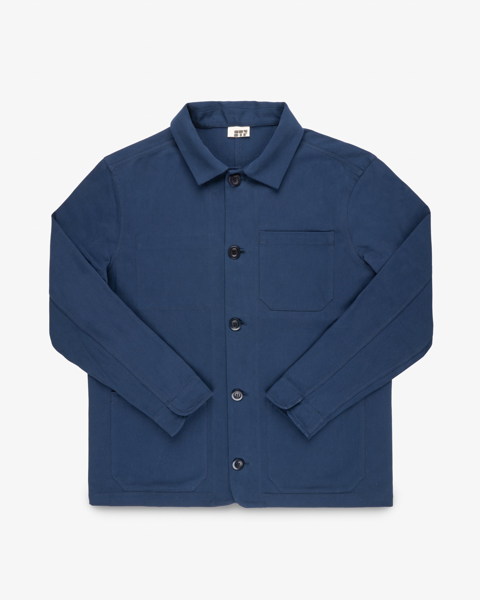 STF 8oz Brushed Twill Chore Jacket - Navy