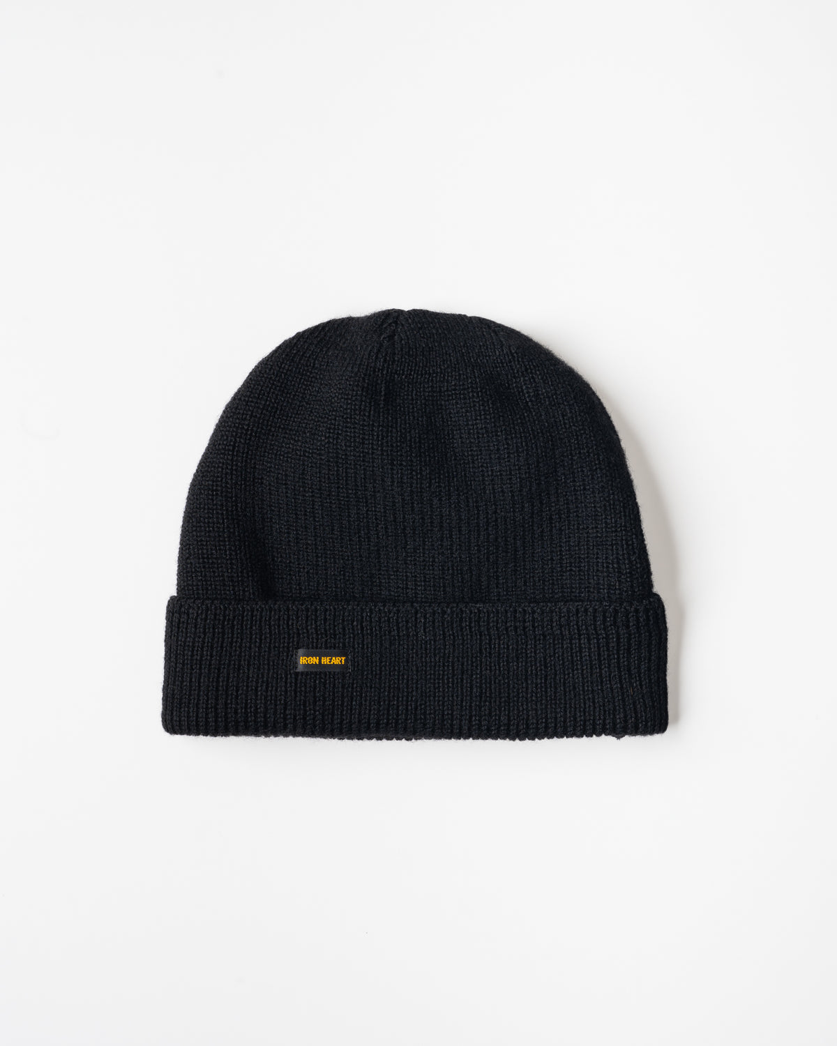 100% Wool Ribbed Beanie