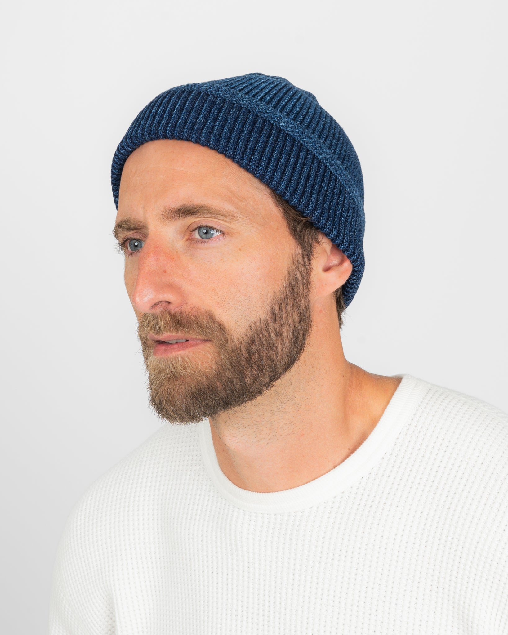 ROTOTO - Military Watch Cap - Dark Indigo