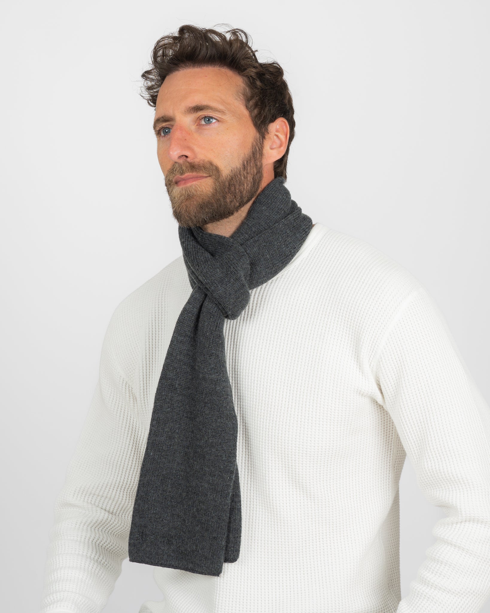 ROTOTO - Sockstole Scarf - Charcoal