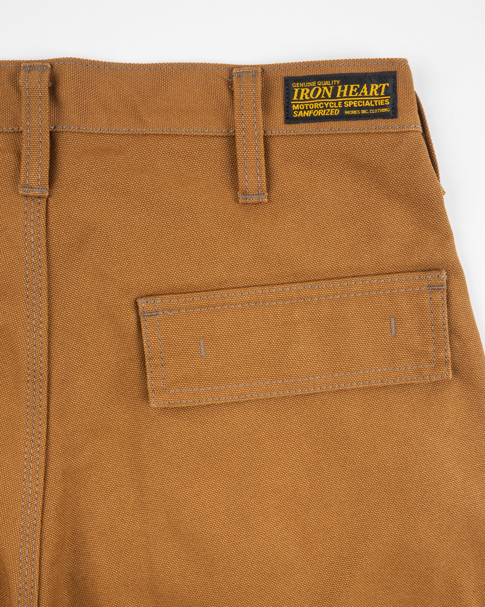 17oz Duck Cargo Pants - Brown – Iron Heart