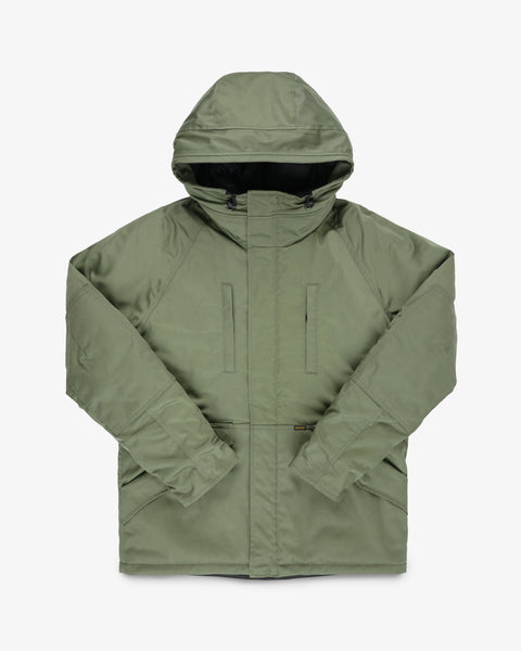 8oz Sateen/Primaloft® Winter Parka Jacket - Olive – Iron Heart