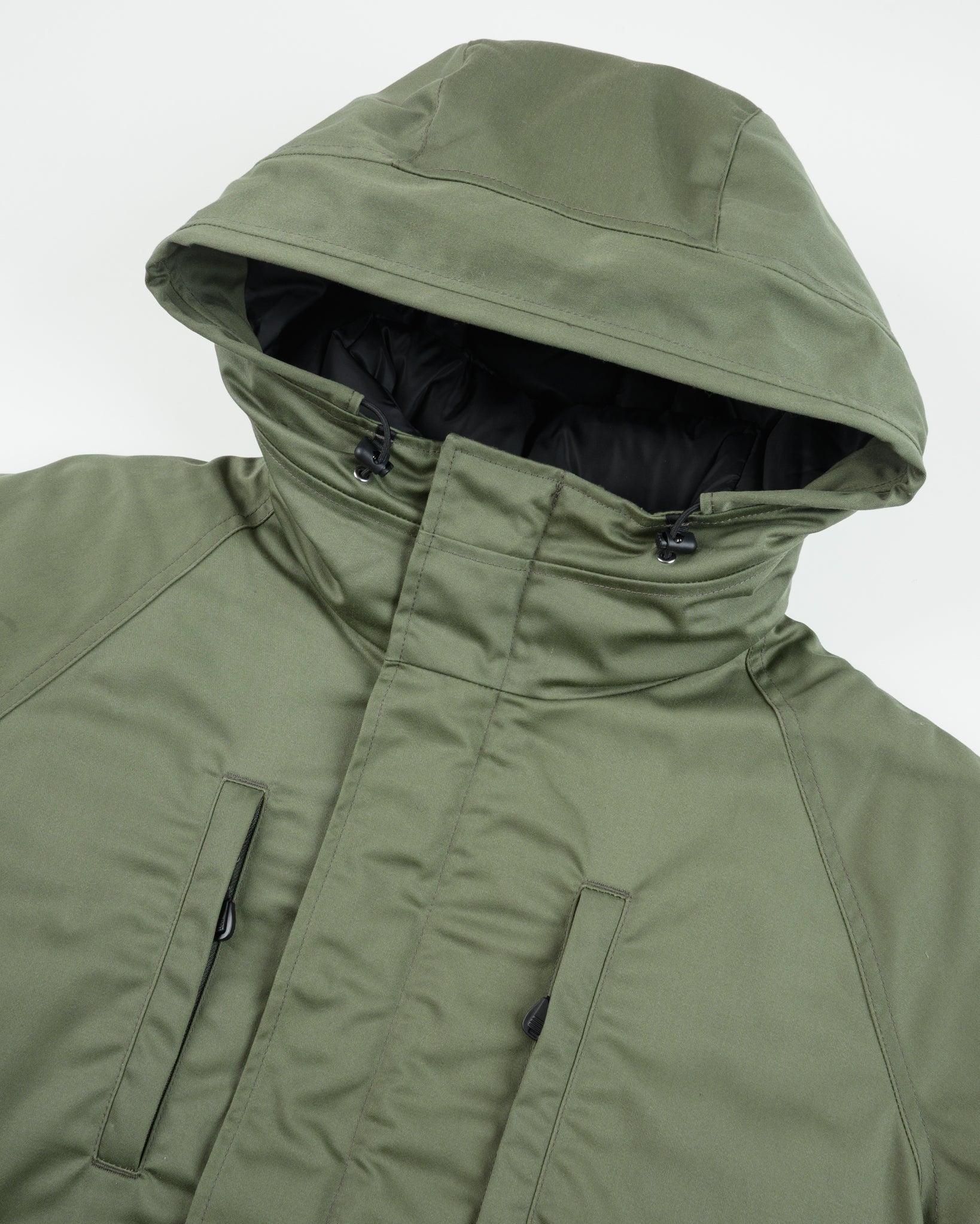 8oz Sateen/Primaloft® Winter Parka Jacket - Olive – Iron Heart