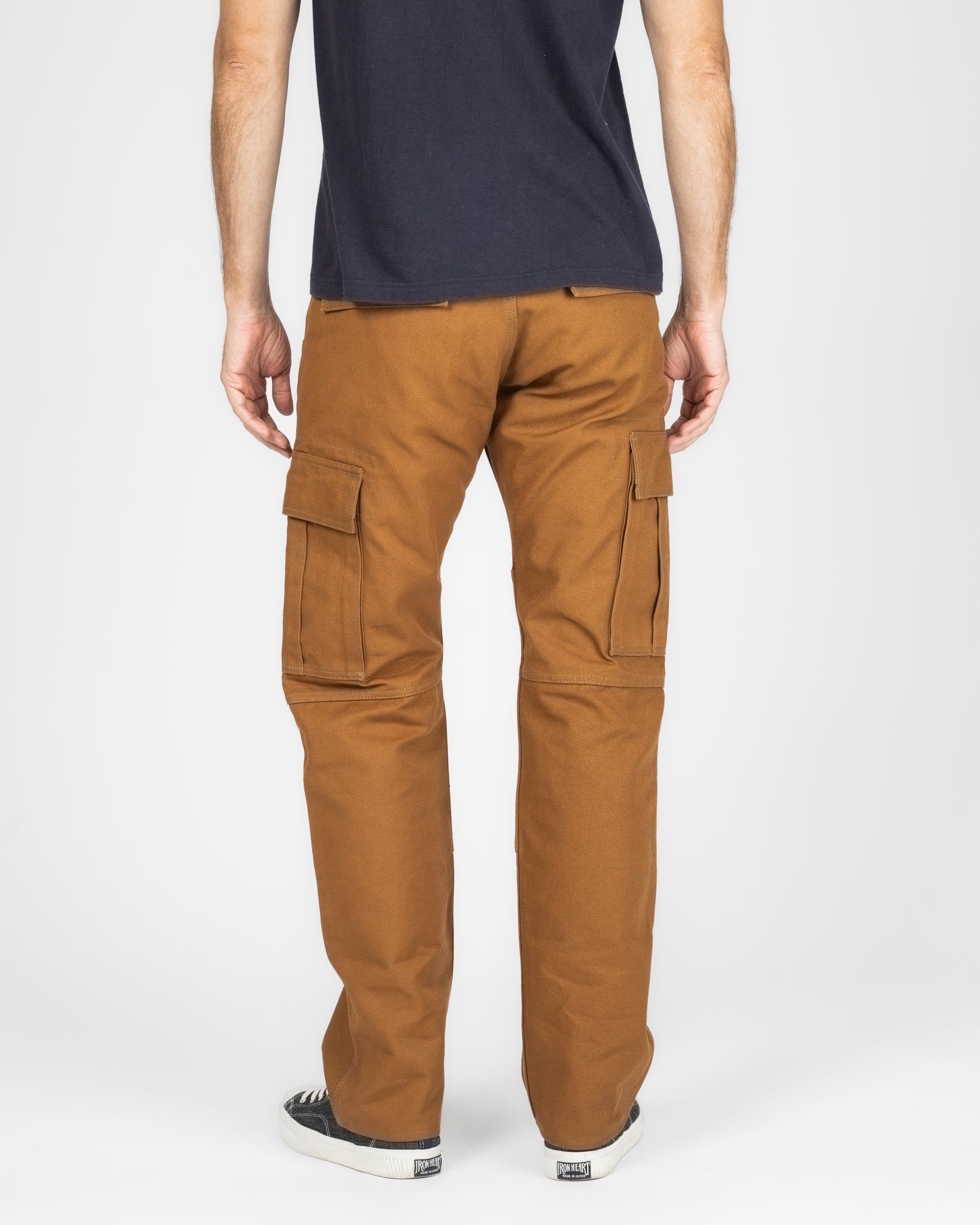 17oz Duck Cargo Pants - Brown – Iron Heart