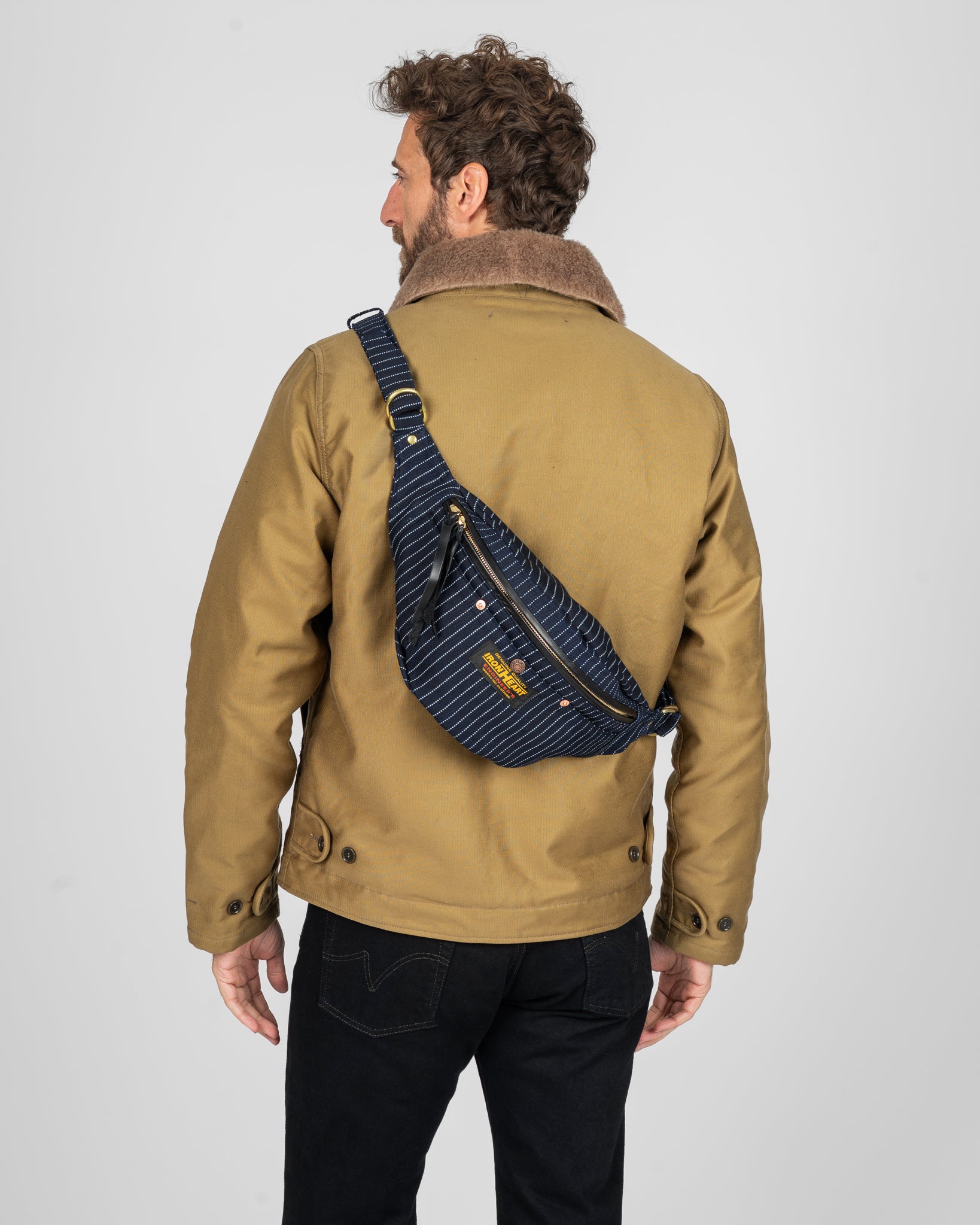 12oz Wabash Waist Bag - Indigo – Iron Heart
