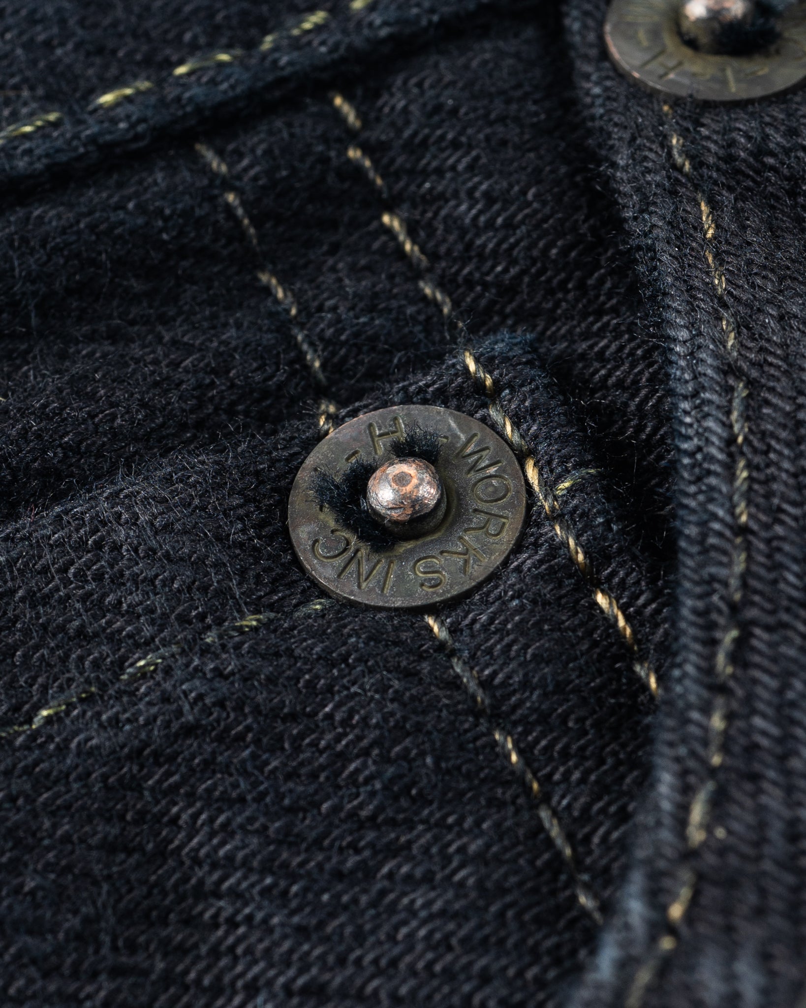 Iron Heart 14oz Selvedge Denim Medium/High Rise Tapered Cut Jeans