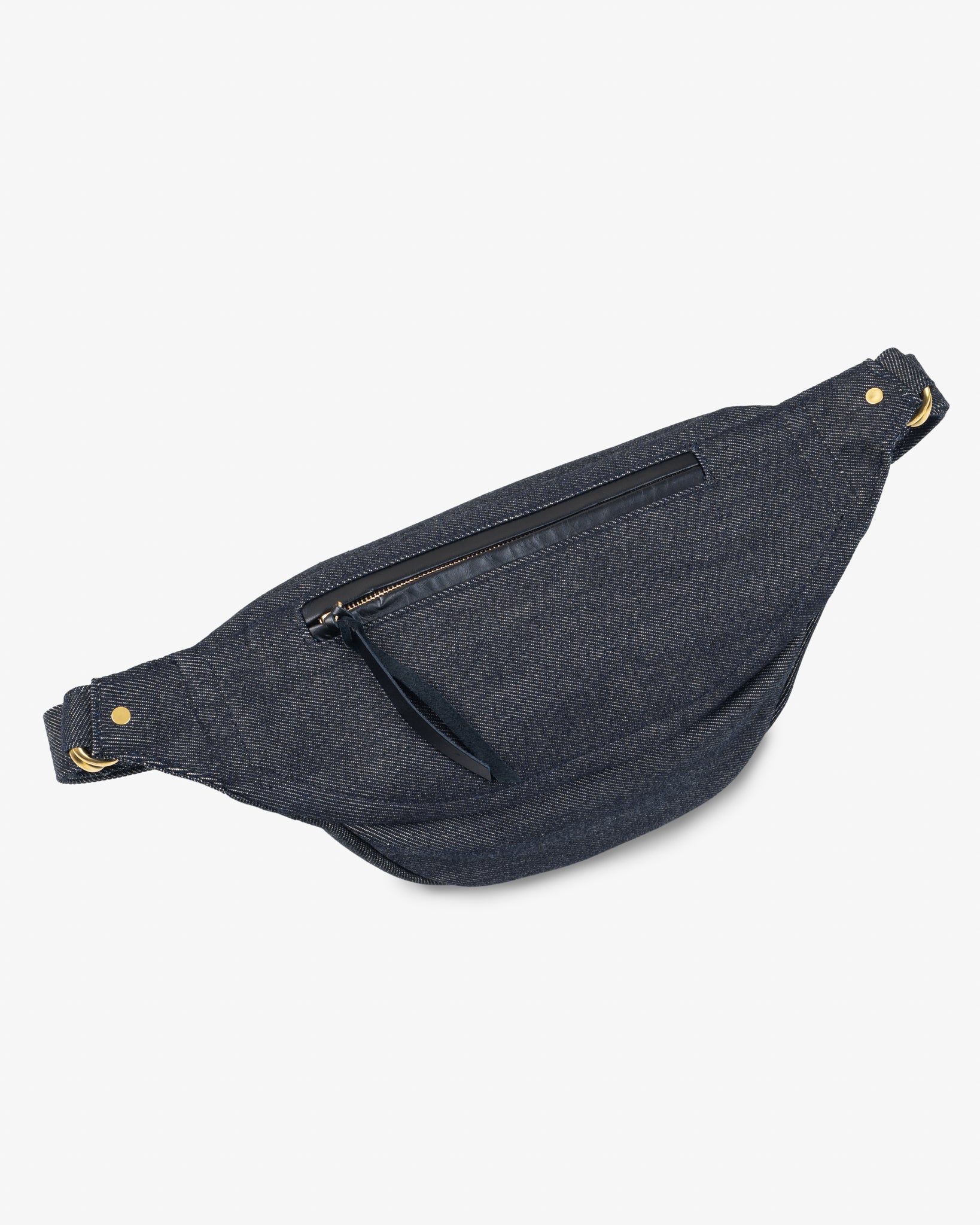 21oz Selvedge Denim Waist Bag - Indigo – Iron Heart